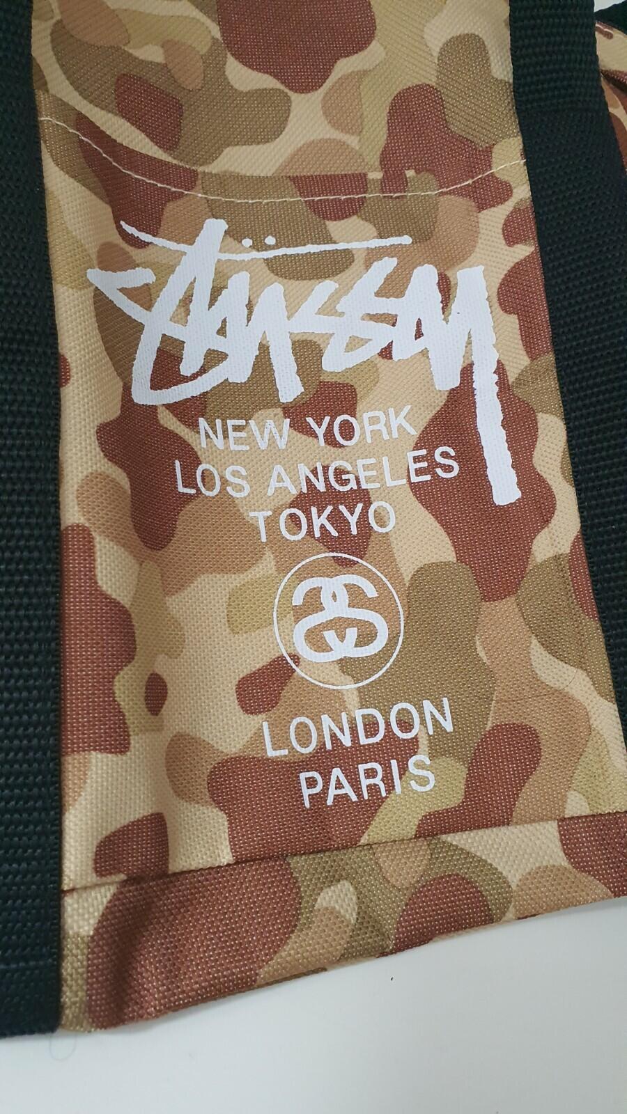 Stussy mini vintage duffle bag desert camo bag camouflage Very Rare