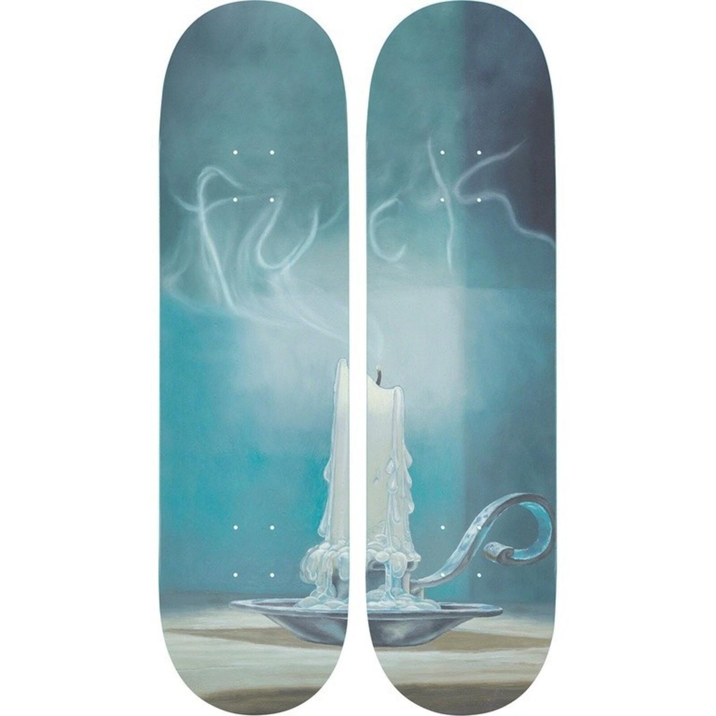 SS21 Supreme x Dan Colen F UCK Skateboards Decks Full Set Candle