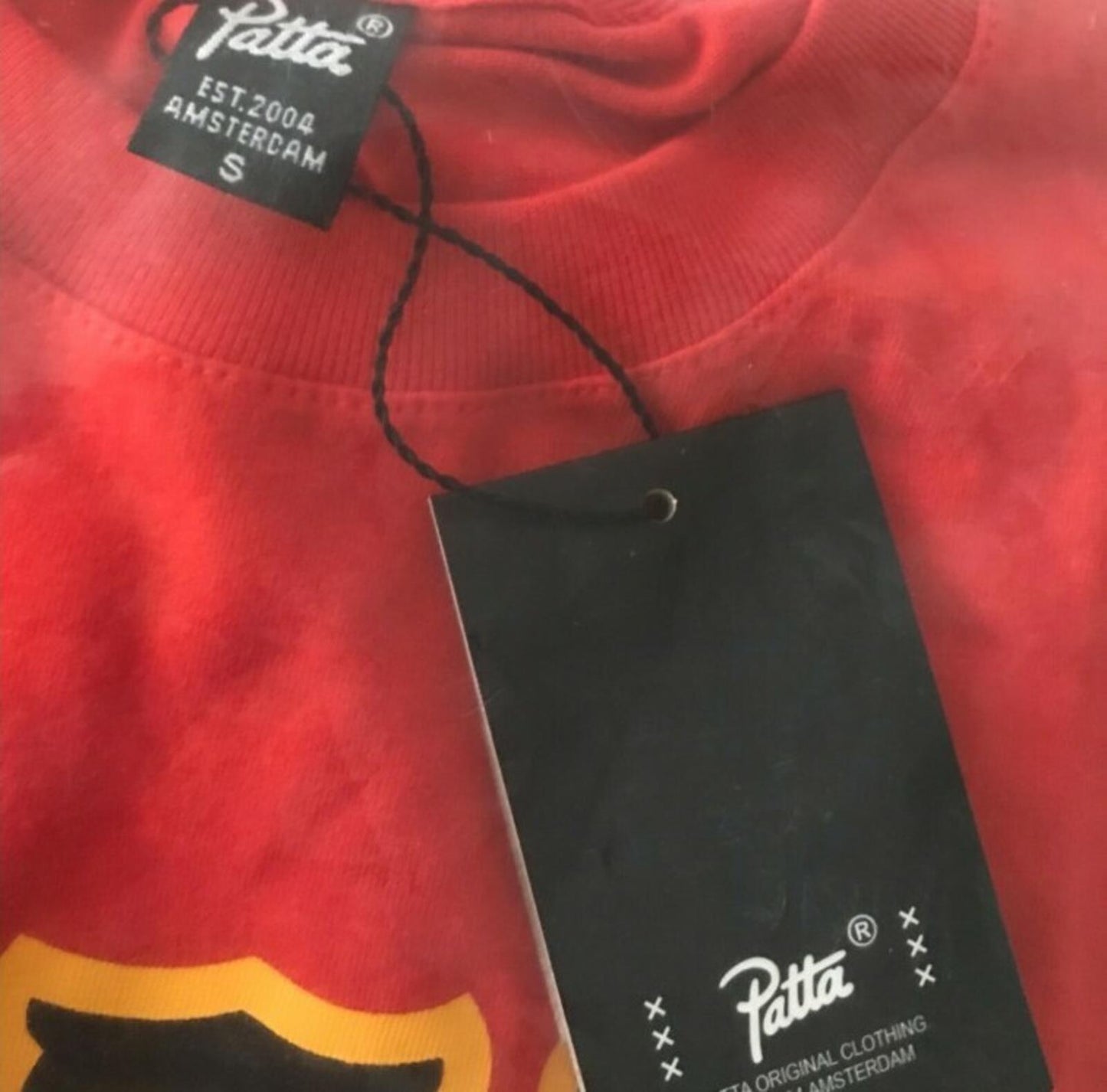 PATTA Liger Tee size S small T-shirt Poinciana New with tag 2018 Top