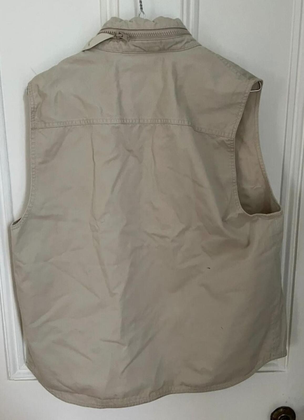 SS14 Supreme tactical vest sand size S small gilet tan 2014 Rare Vintage