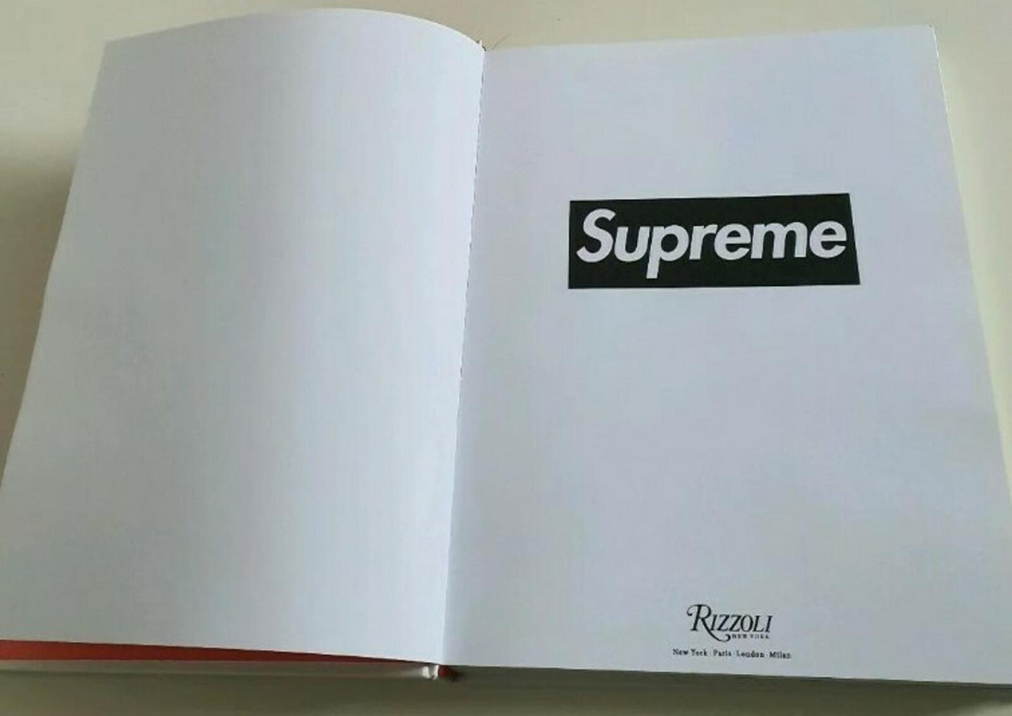 SS10 Supreme Rizzoli Book Vol. 1