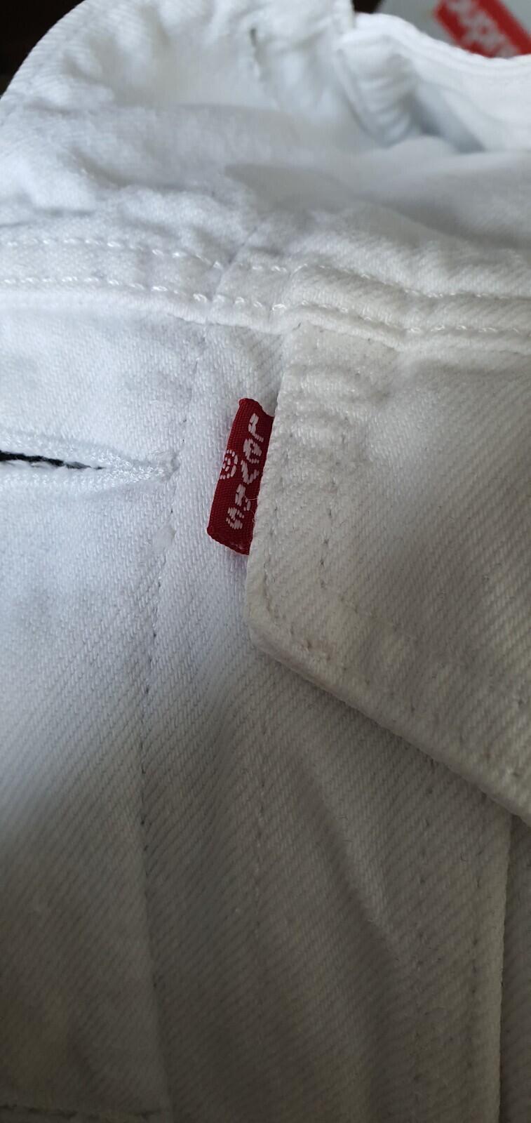 SS17 Supreme x Levis Fleece Hood trucker jacket size M medium white camo Levi's