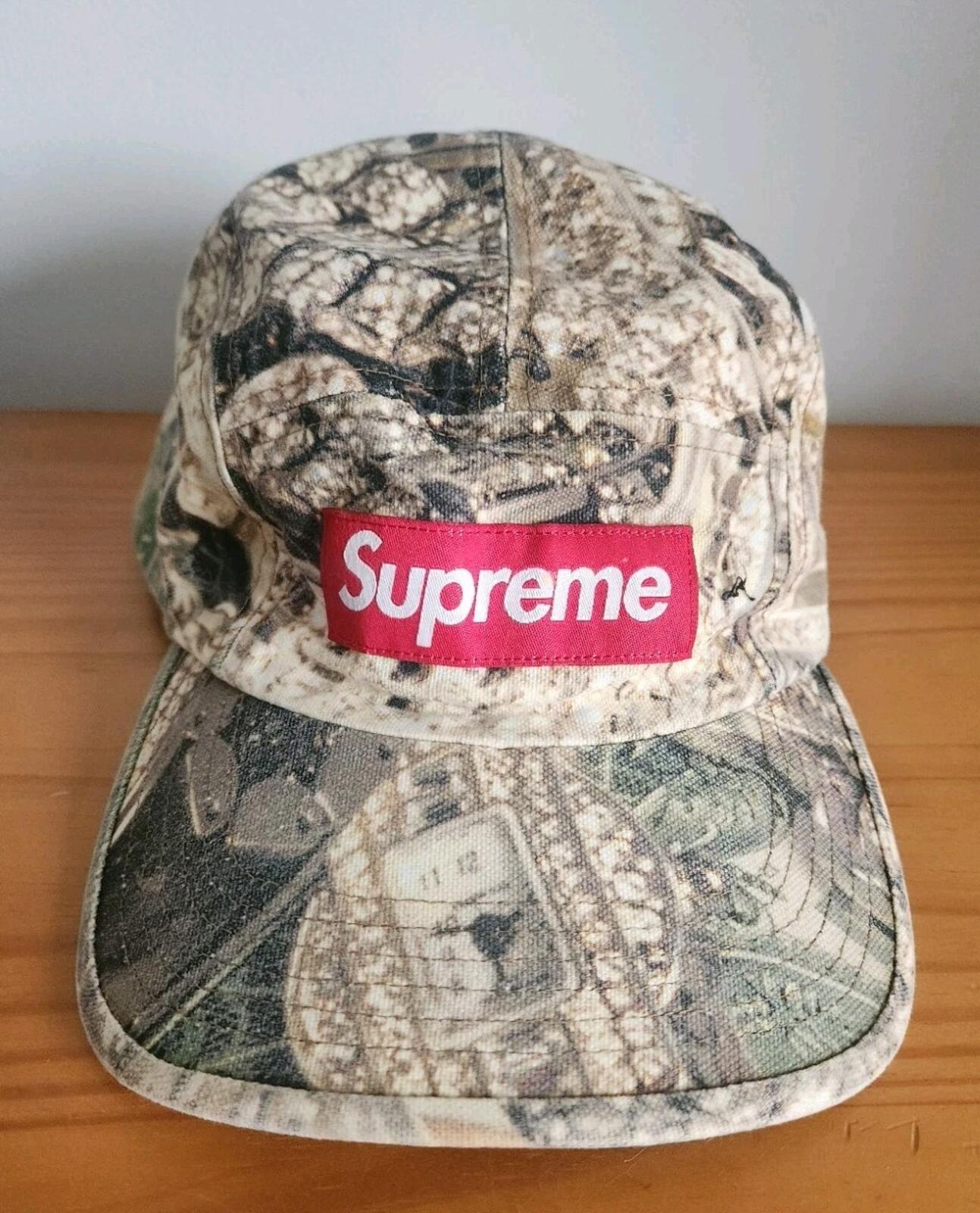 SS20 Supreme Bling Camp Cap Box Logo