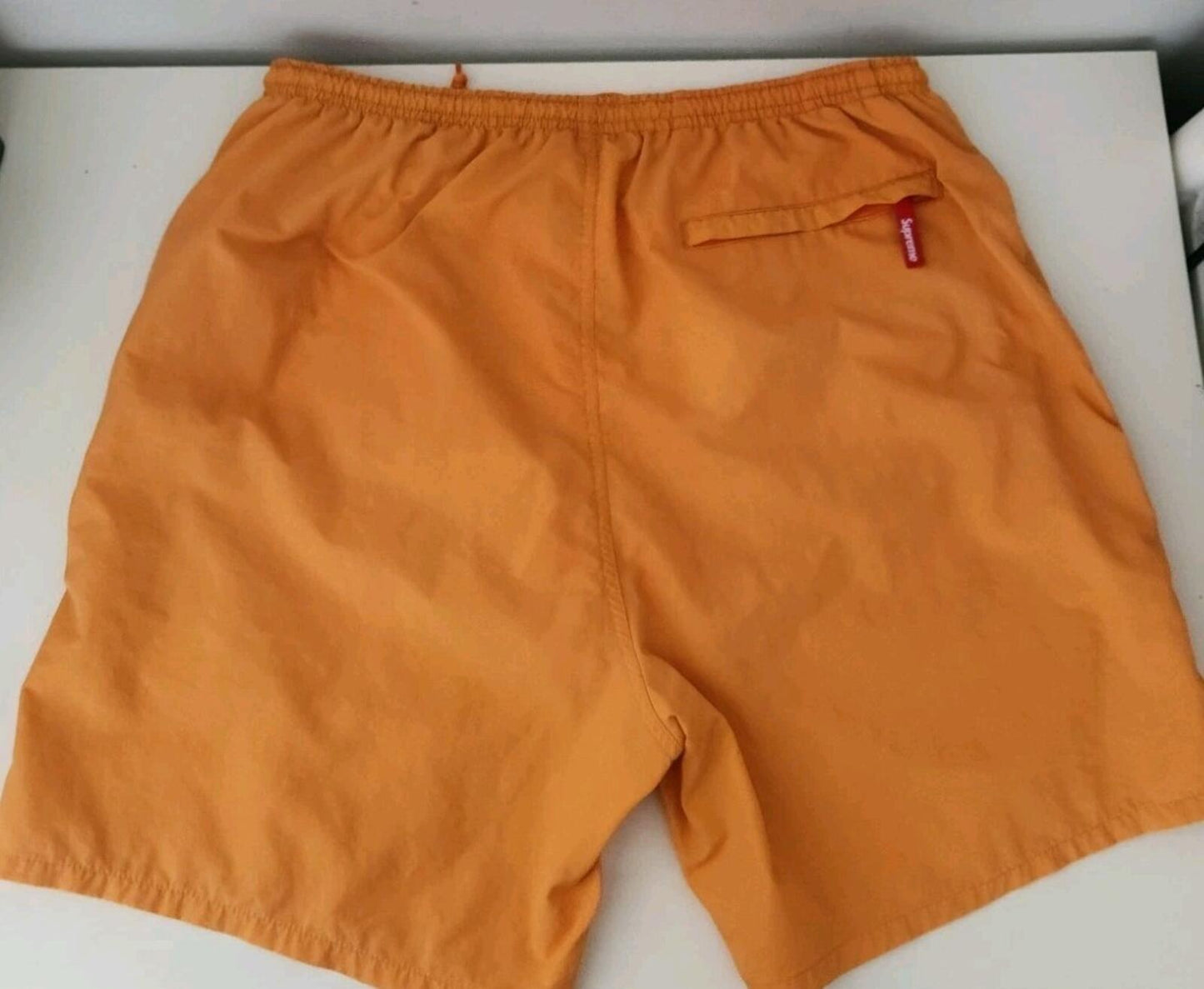 SS17 Supreme Nylon Water Short Size L Large Shorts Peach