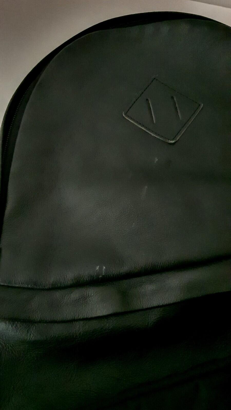 FW17 Supreme x The North Face Leather Day Pack Black Backpack