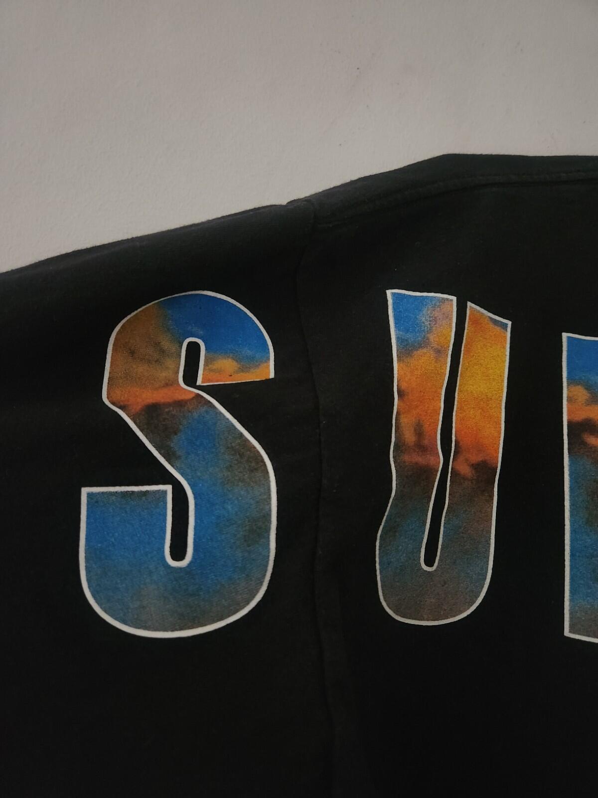 FW17 Supreme Crash Tee Black T-shirt Size XL