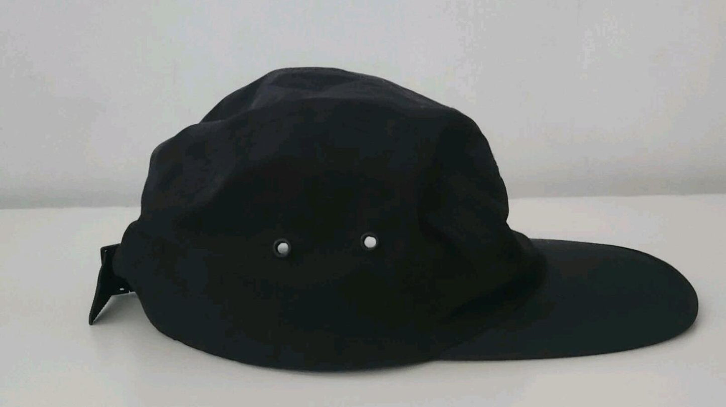 SS17 Supreme Front Panel Mesh Camp Cap Black Hat Box logo