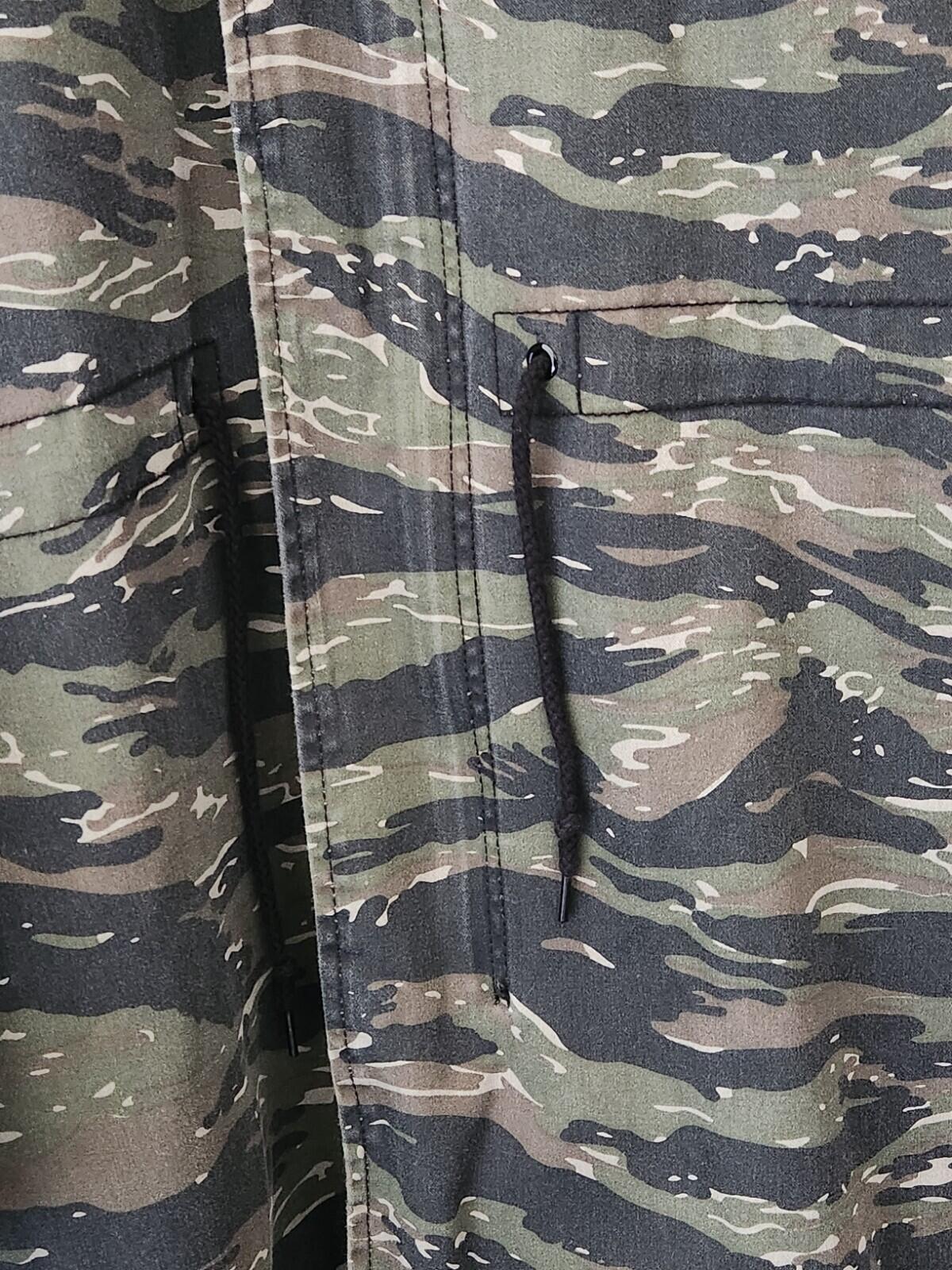 SS21 Supreme Hooded Facemask Parka Tigerstripe Camo Size M