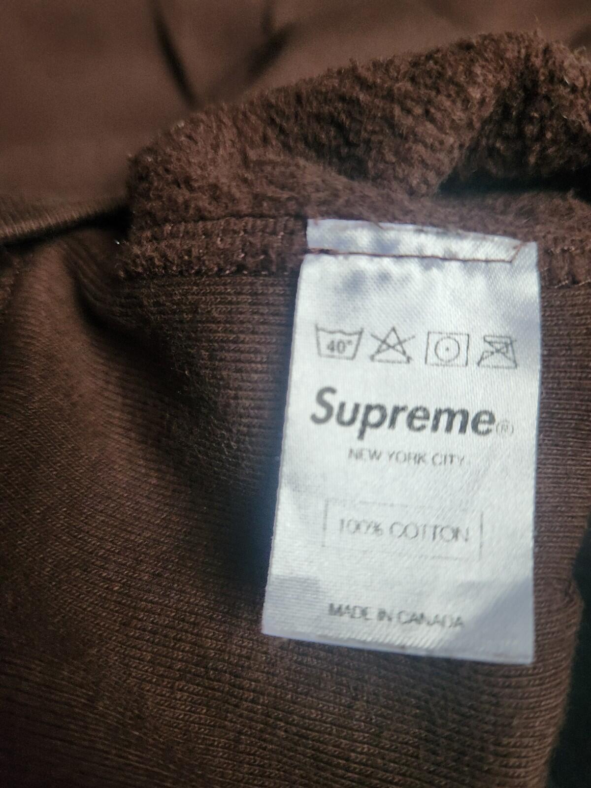 SS11 Supreme Thrasher Hooded Sweatshirt size M medium brown hoodie vintage 2011