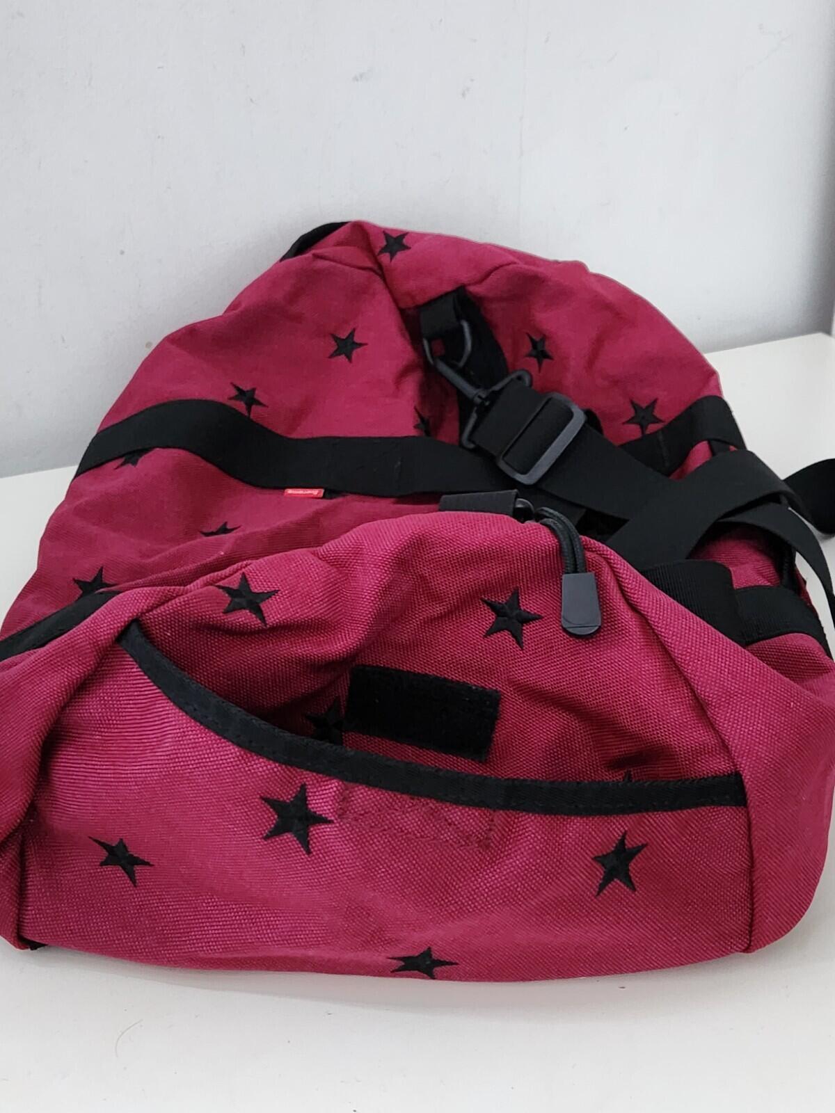 FW13 Supreme Stars Duffle Bag Burgundy