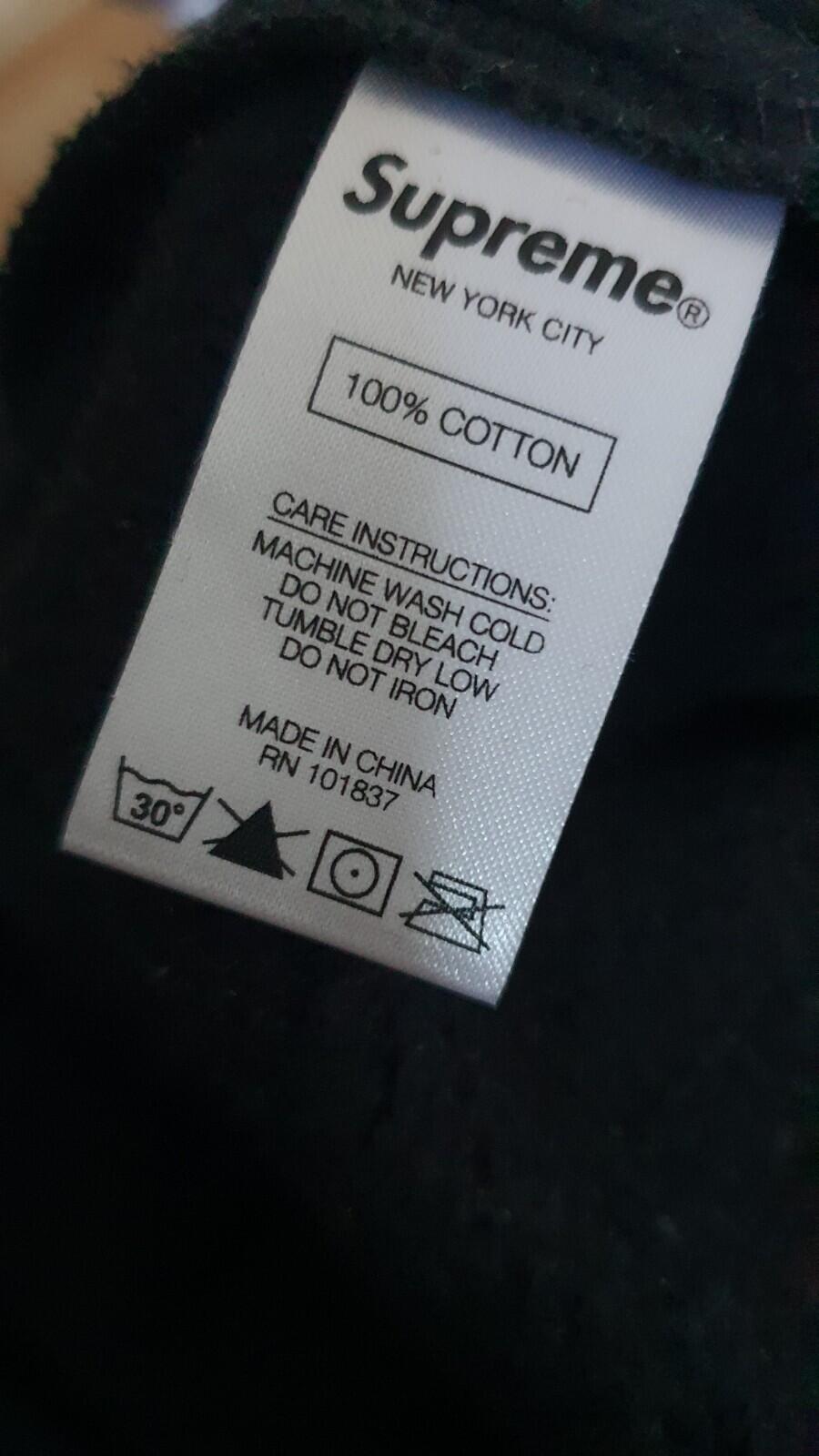 FW20 Supreme x Fox Racing Sweatpant Hose Schwarz Größe XL