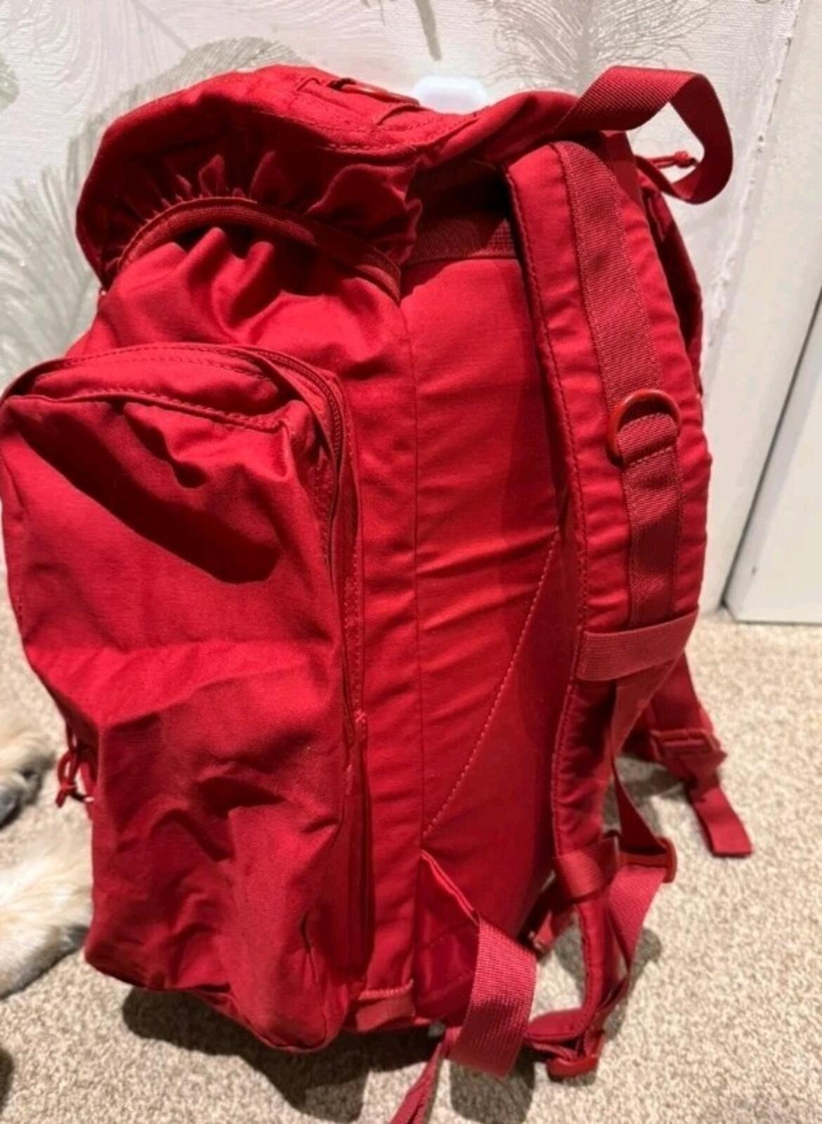 SS23 Supreme Field Backpack Bag Red Water Resistant