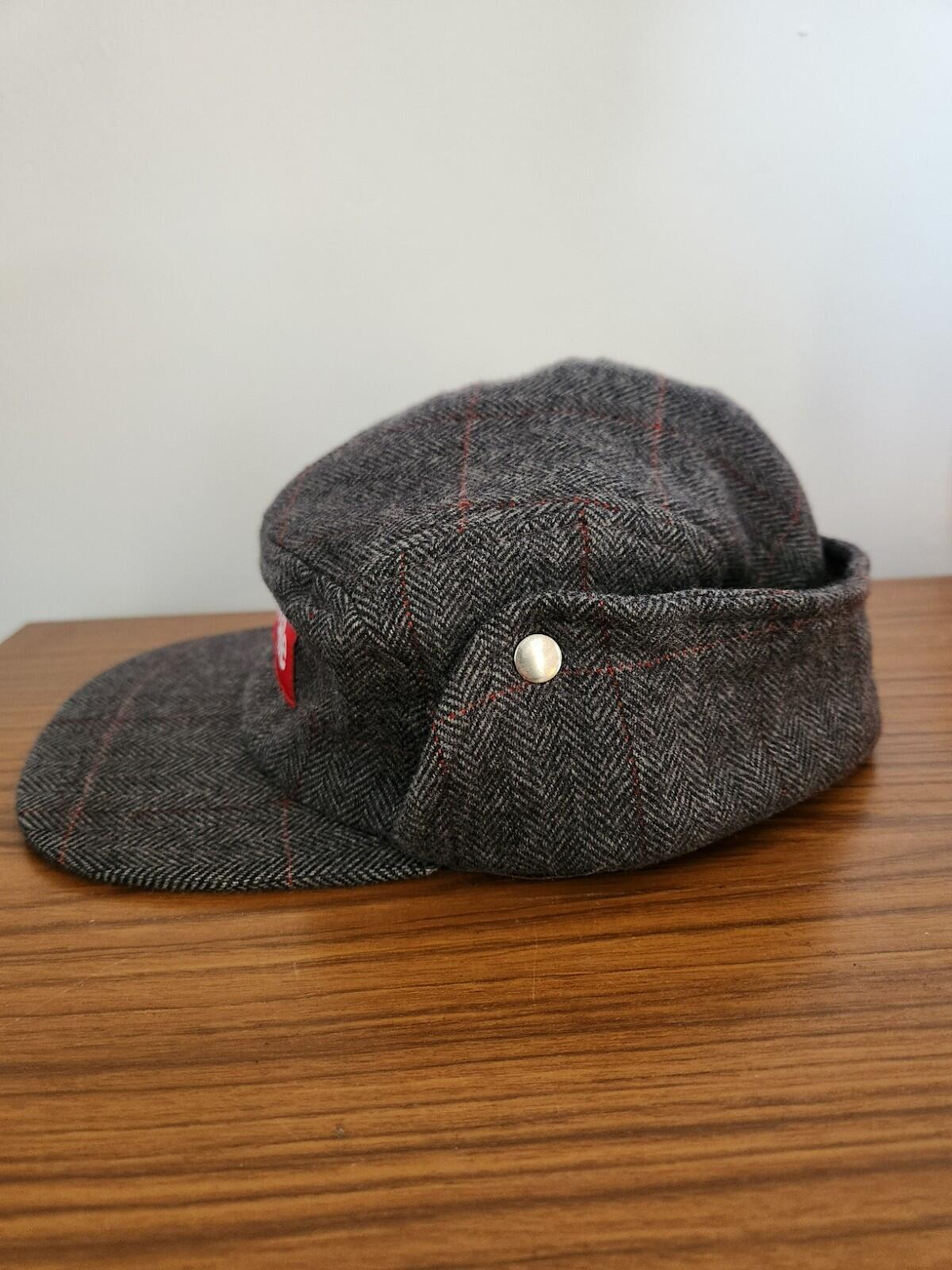 FW11 Supreme Wool Snap Up Trail Hat Hield Classic Cloth Grey Size S/M