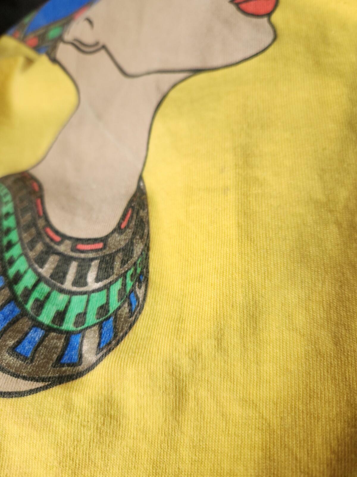SS14 Supreme Nefertiti Tee Yellow Size M