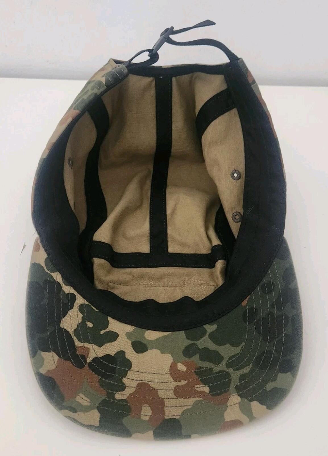SS19 Supreme Military Camp Cap Deutsches Flecktarn-Tarnmuster