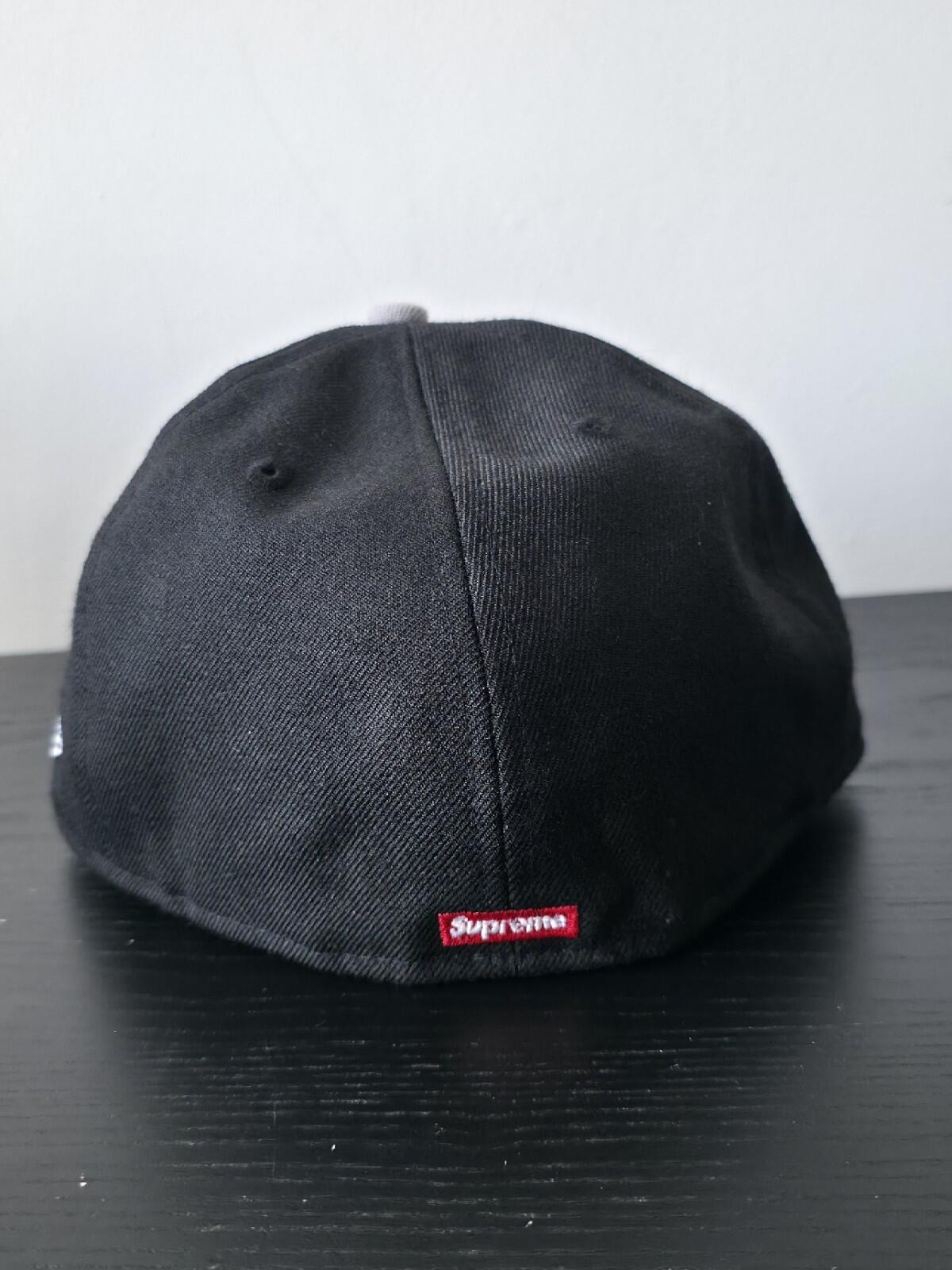 FW10 Supreme SNY New Era Cap Black Size 7 1/4