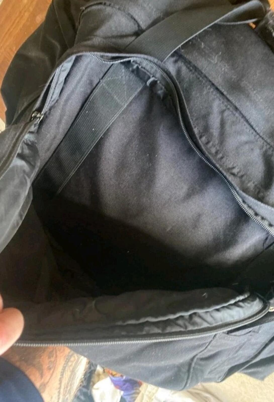 SS12 Supreme Travel Bag duffle black 2012 vintage hold all carry on