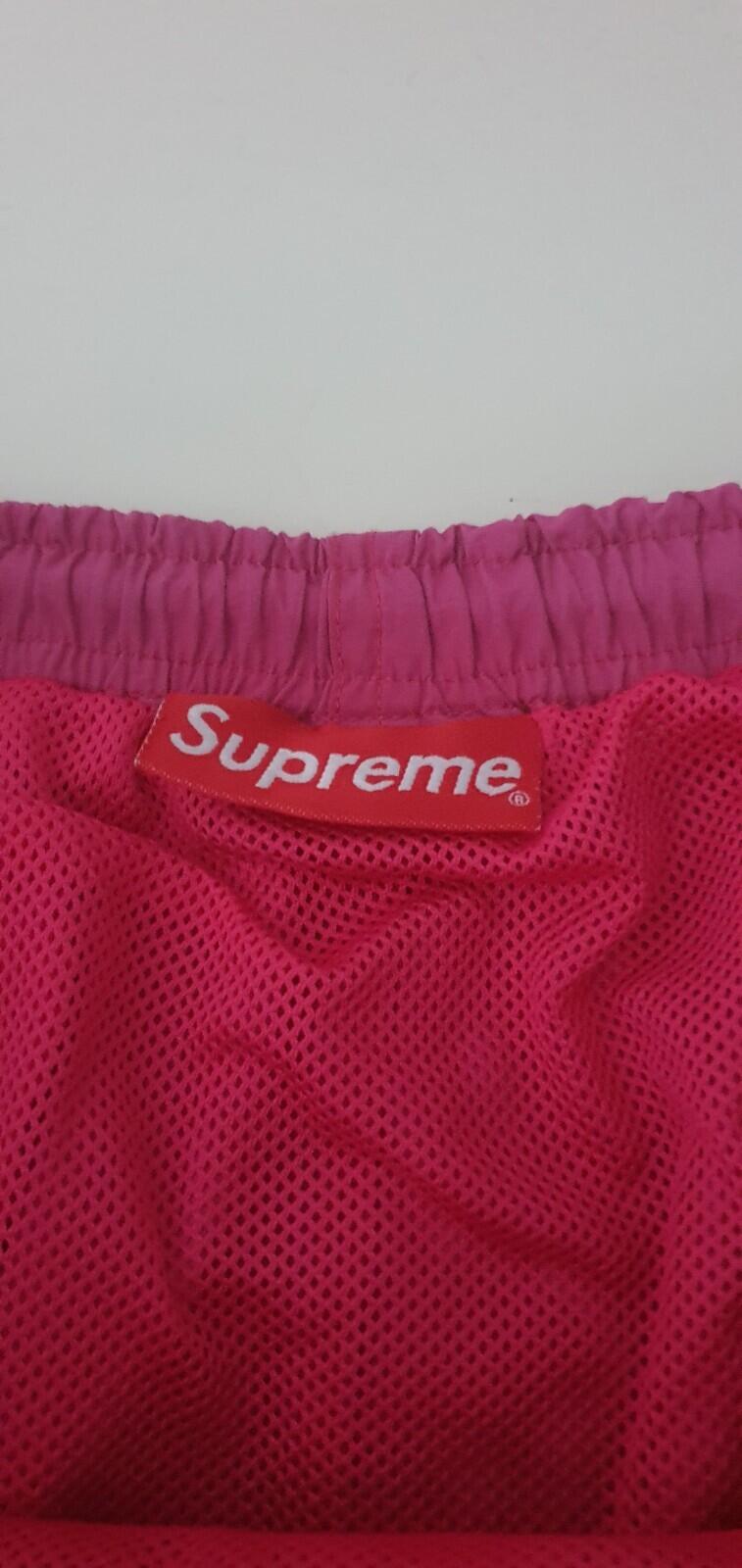 SS17 Supreme Nylon Water Short Magenta Size M Swim Shorts Pink