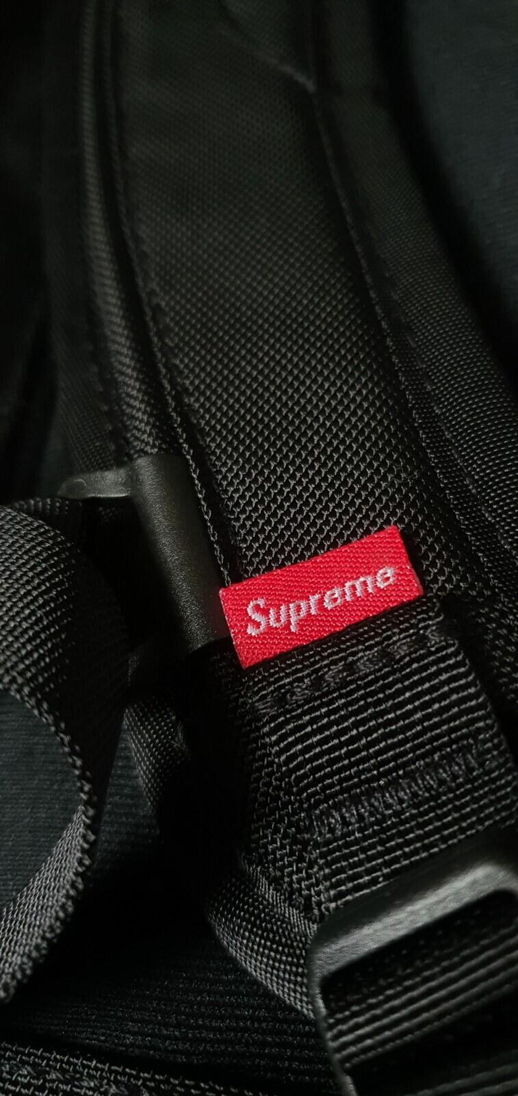 FW22 Supreme The North Face Steep Tech Backpack Water Resistant Bag Black Dragon