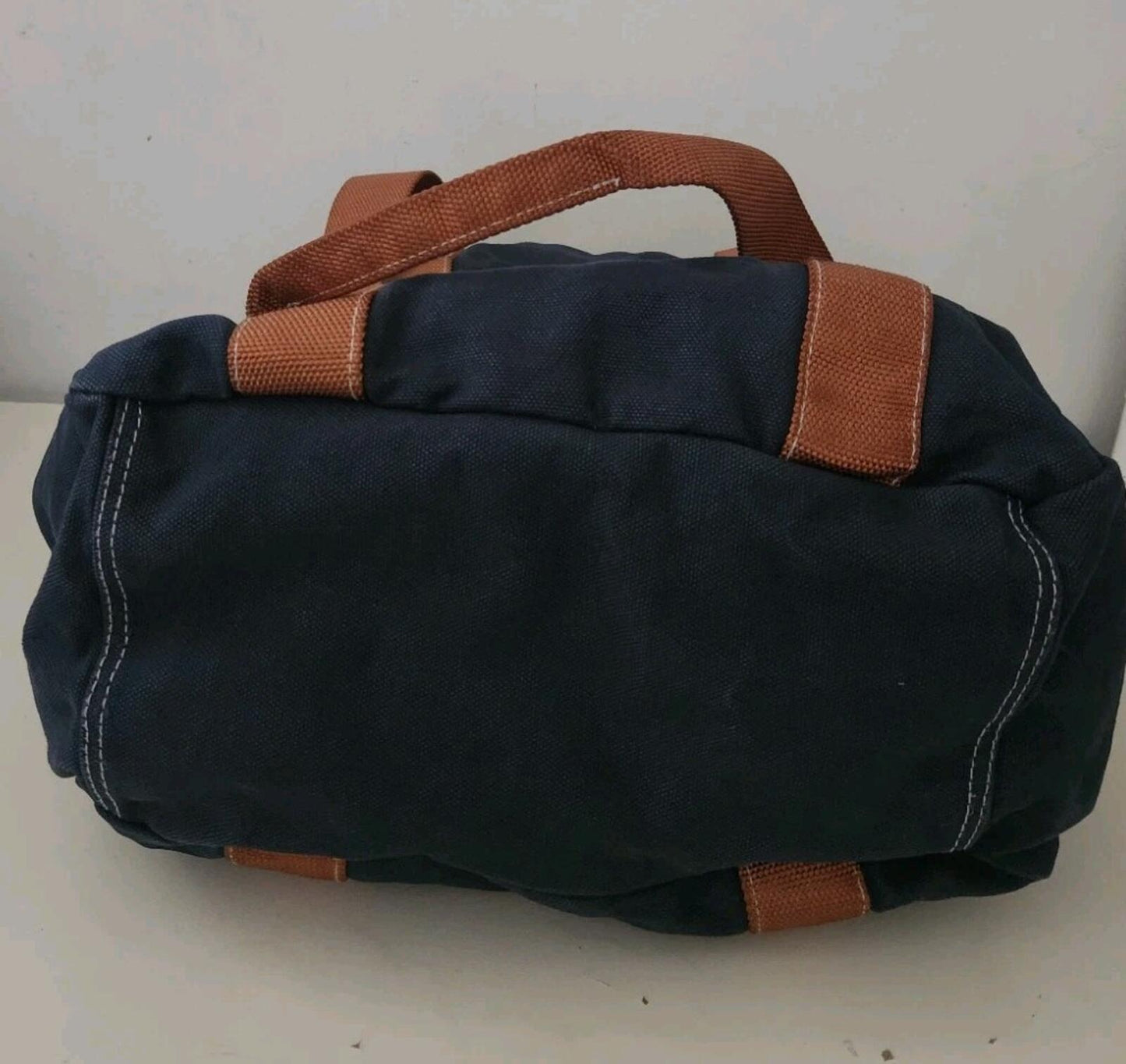 FW20 Supreme Canvas Tragetasche Rotes Box-Logo, BLAU GEFÄRBT