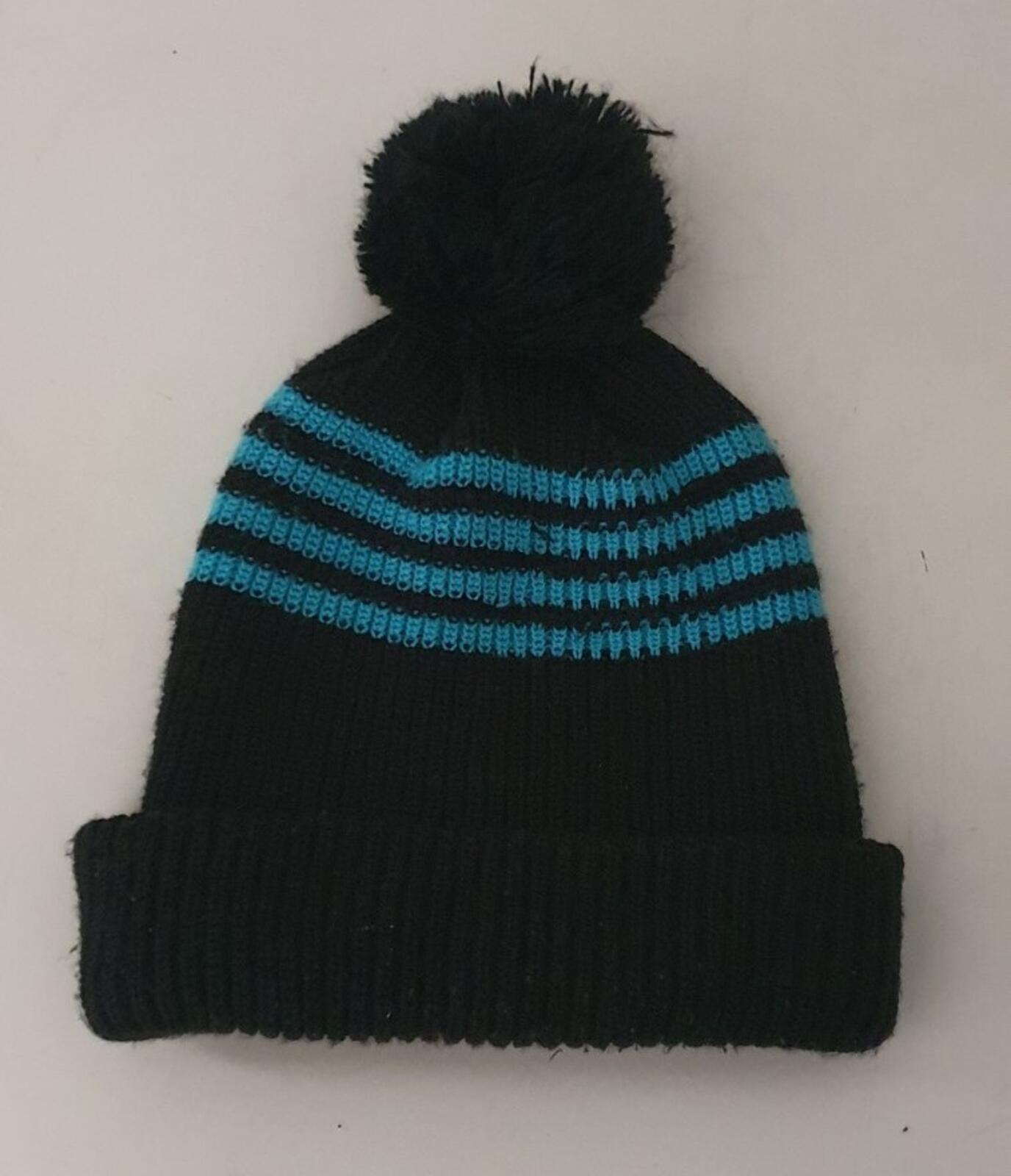 FW13 Supreme 4-Stripe Loose Gauge beanie black vintage Hat 2013