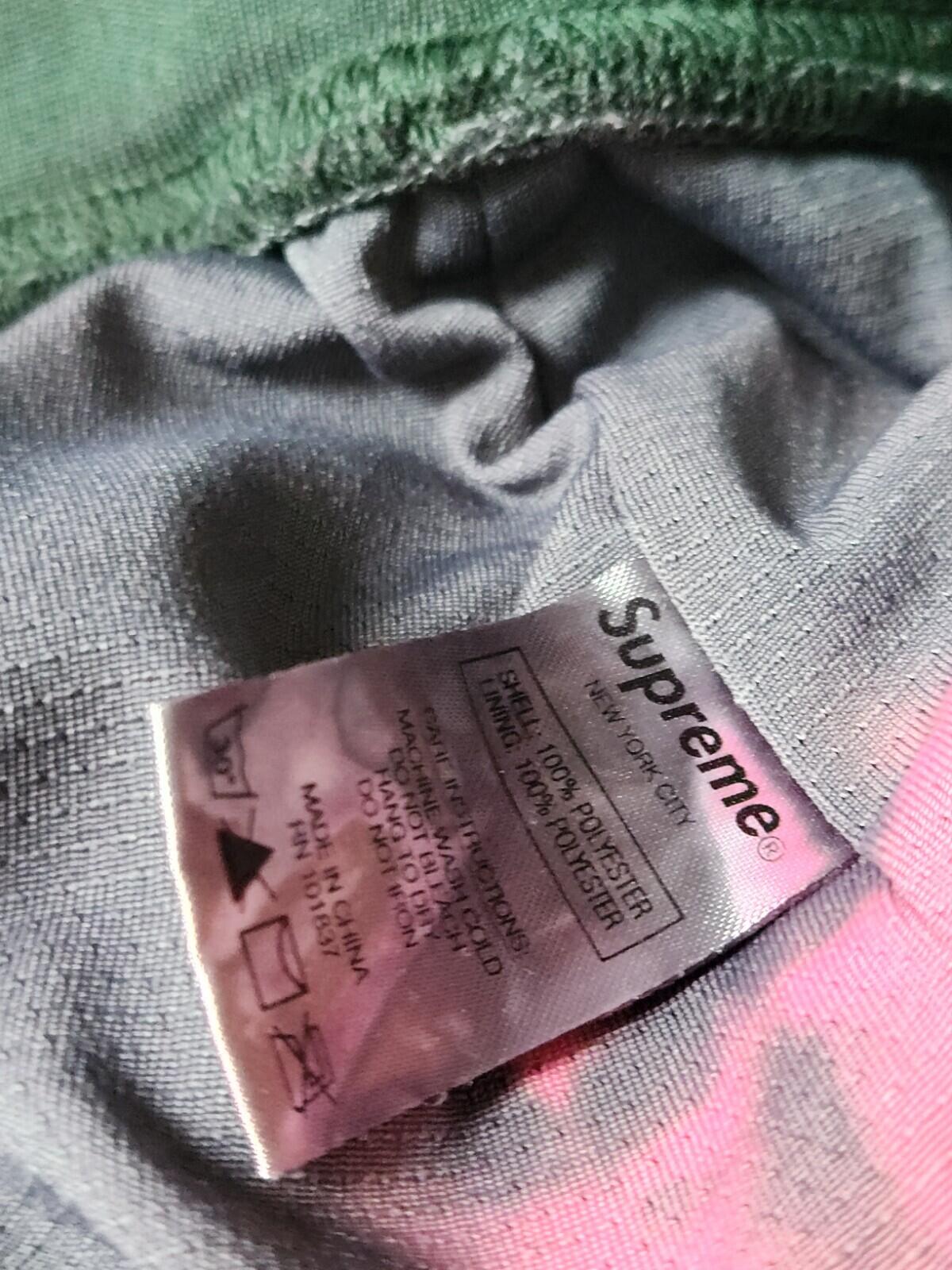 FW20 Supreme Dyed Basketball Short Green Pink Purple Shorts size S small