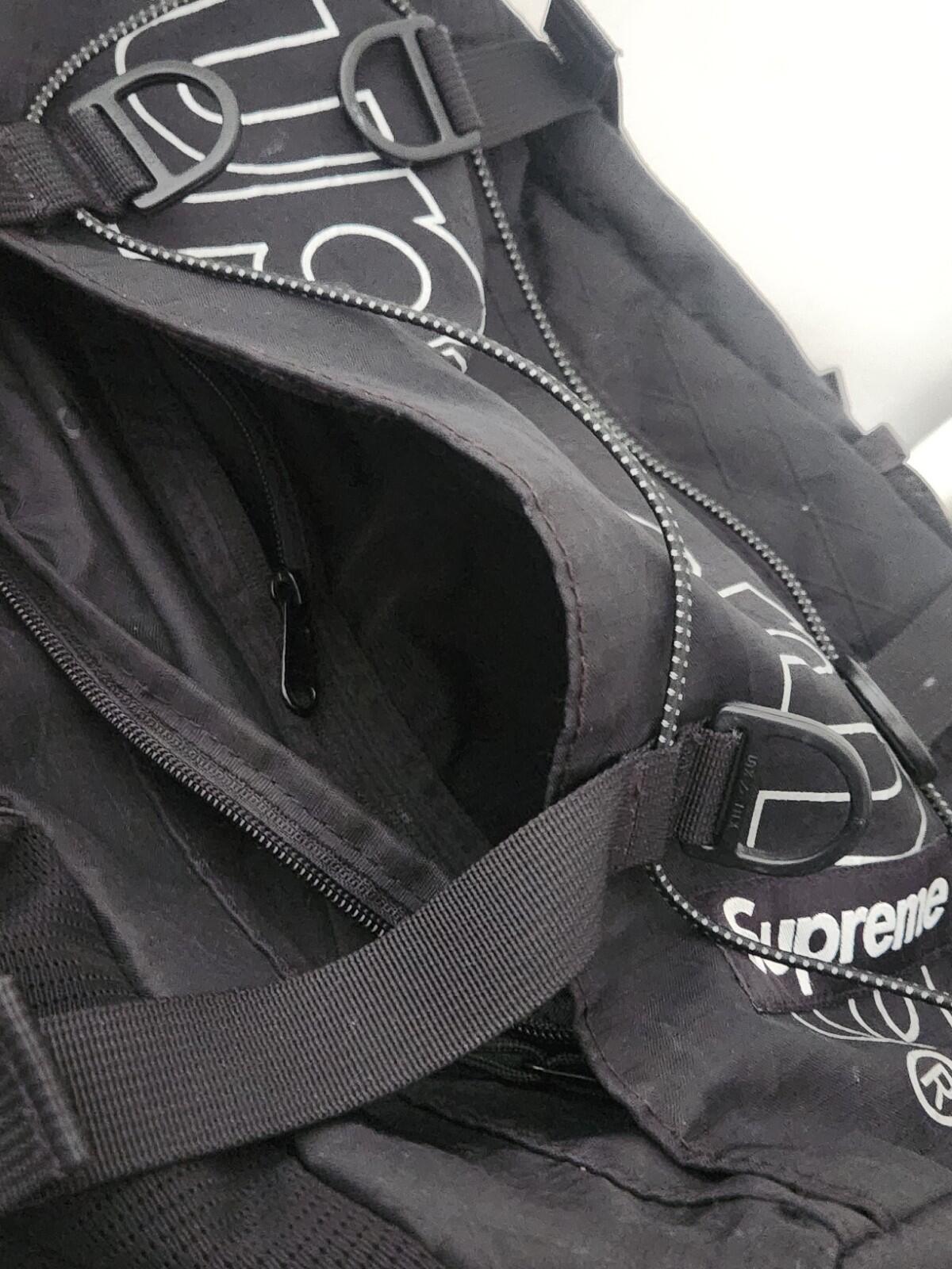 FW18 Supreme Backpack Bag Black Water Resistant