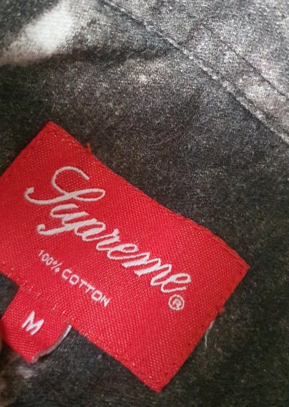 FW16 Supreme Brushed Floral long sleeve L/S shirt M medium flowers