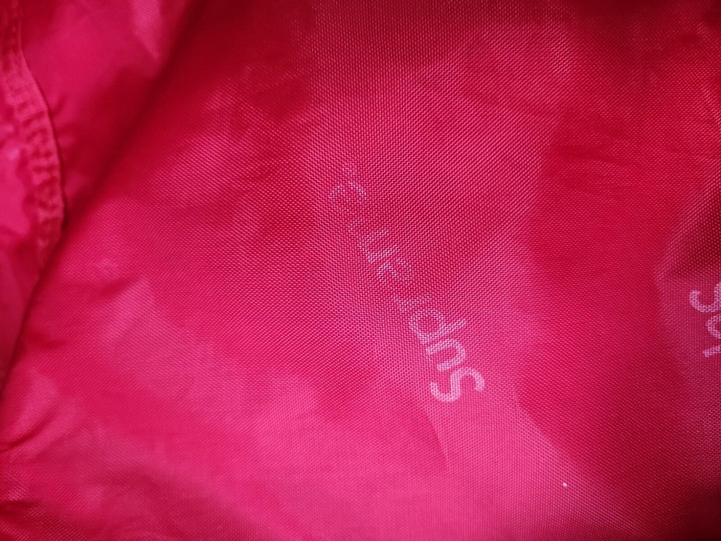 FW18 Supreme Duffle Bag Red Water and Abrasion Resistant