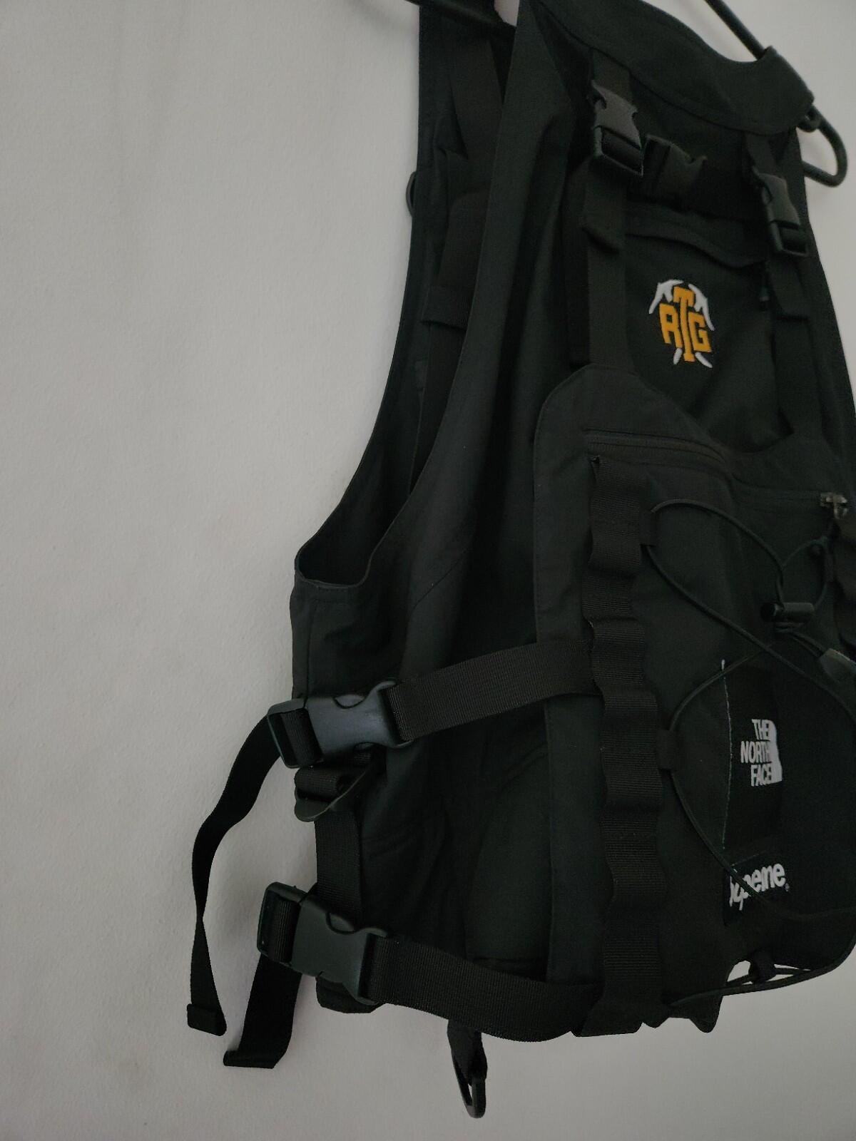 SS20 Supreme x The North Face RTG GORE-TEX nylon utility vest waterproof black