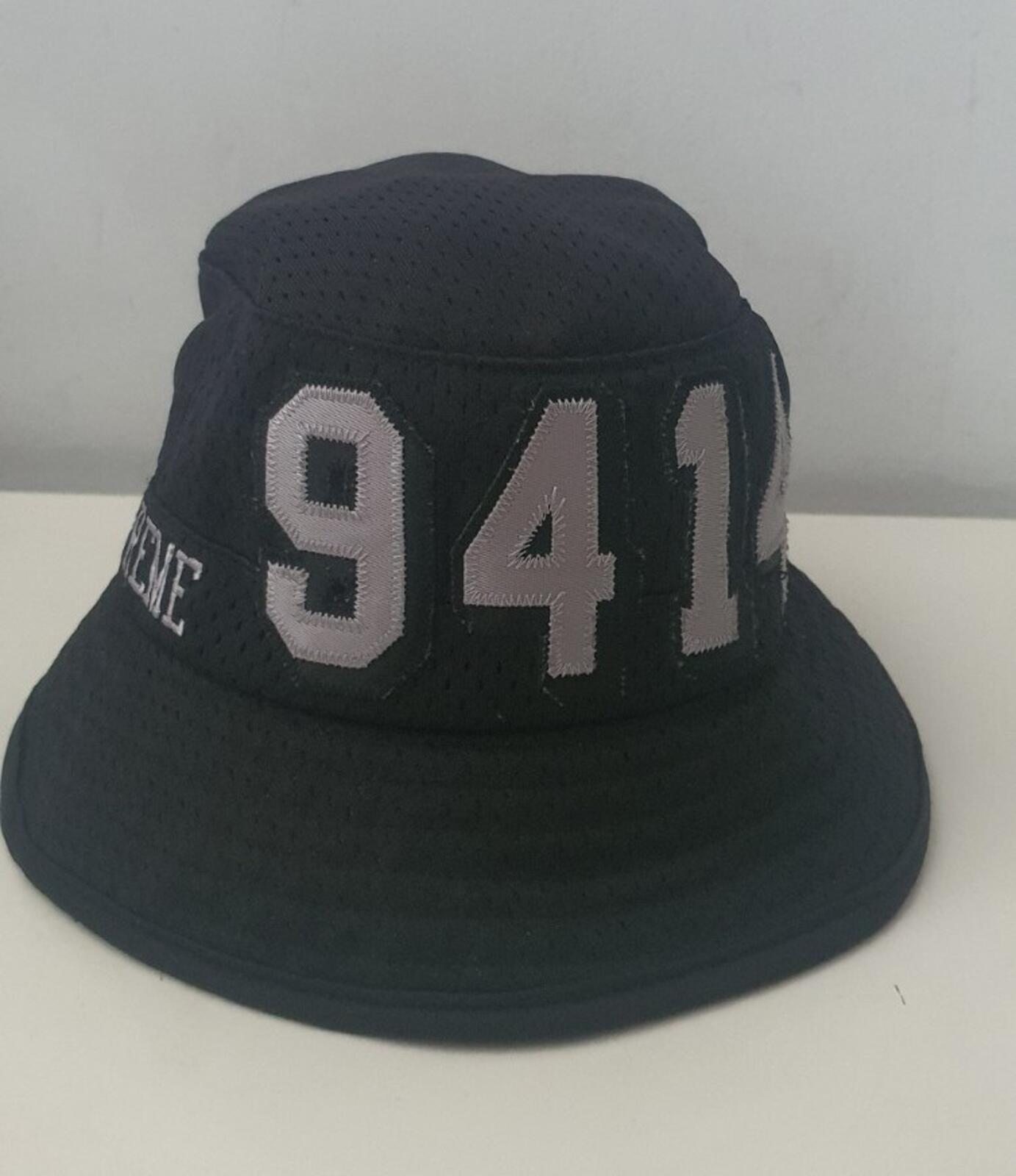 SS14 Supreme 20th Anniversary Mesh Crusher Hat Black Size S/M