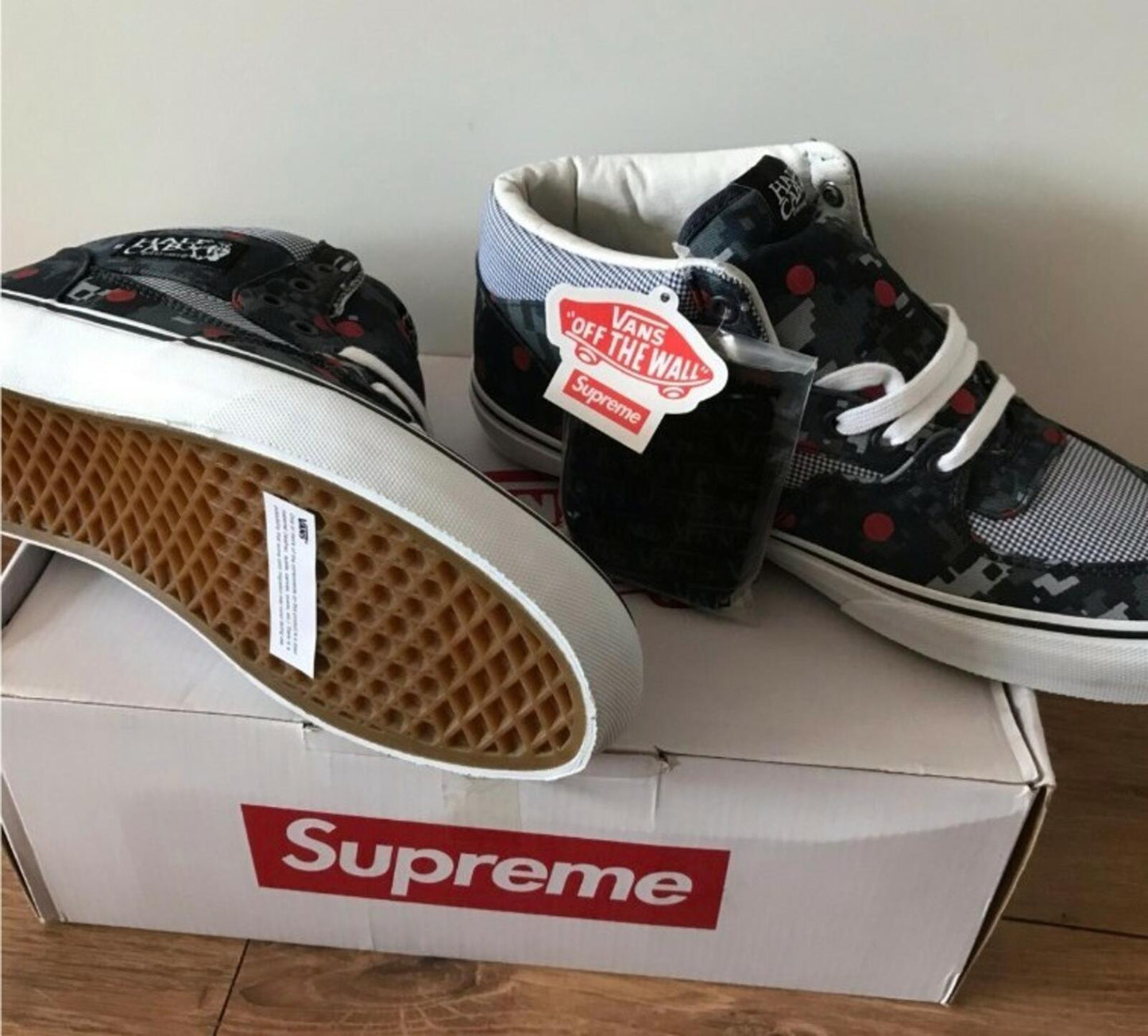 SS13 Supreme Vans x CDG Shirt Half Cab Pro Digi Camo