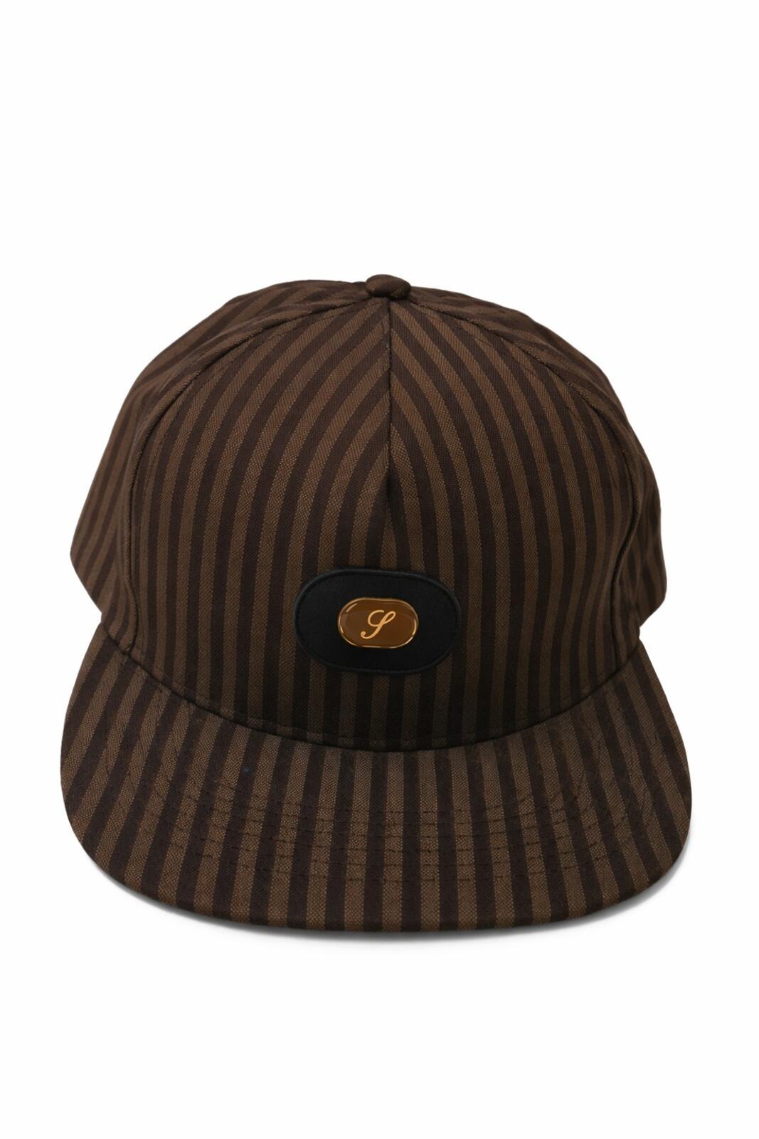 SS13 Supreme Enamel S brown 5-panel Hat