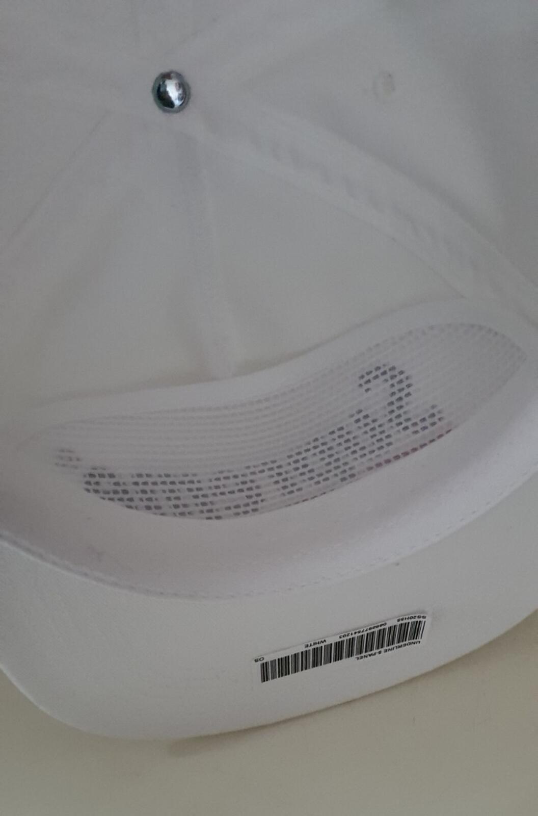 SS20 Supreme Underline 5-panel Cap White