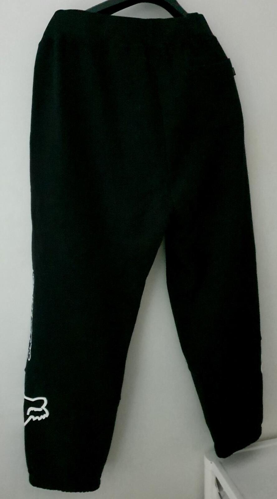 FW20 Supreme x Fox Racing Sweatpant Hose Schwarz Größe XL