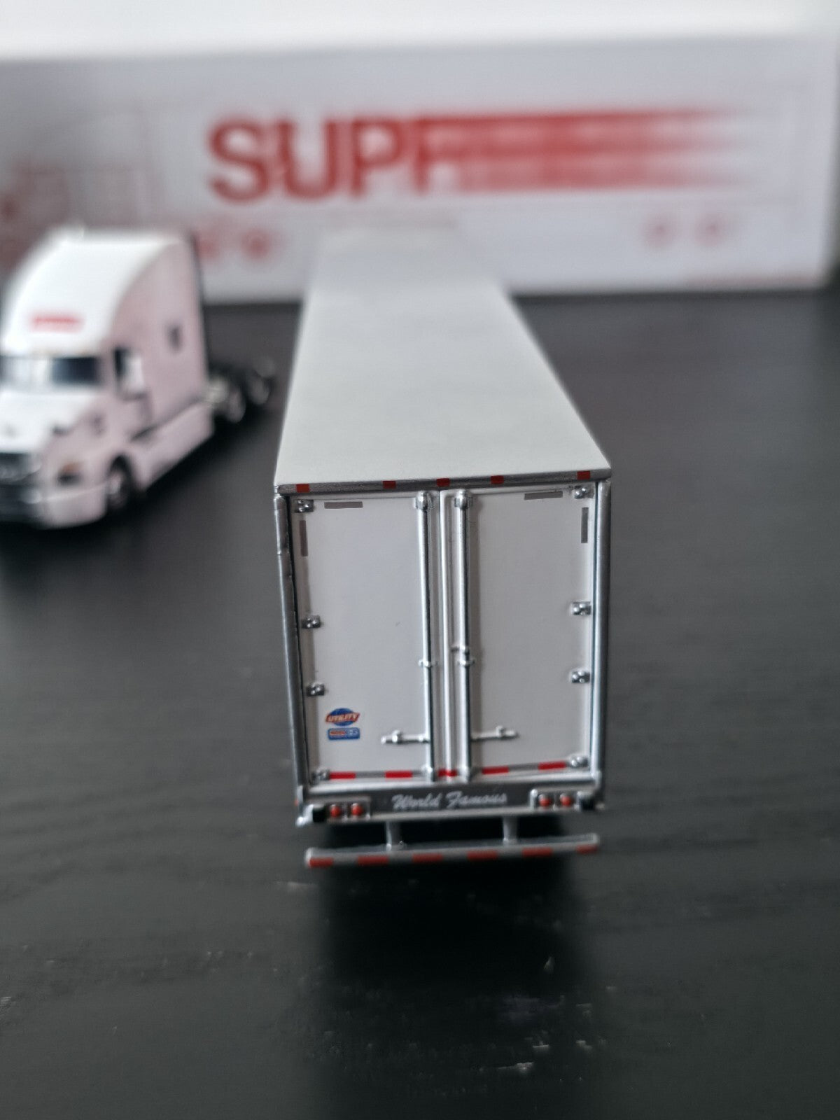 SS24 Supreme First Gear Truck Model Mack Anthem Sleeper Cab & 53' Trailer