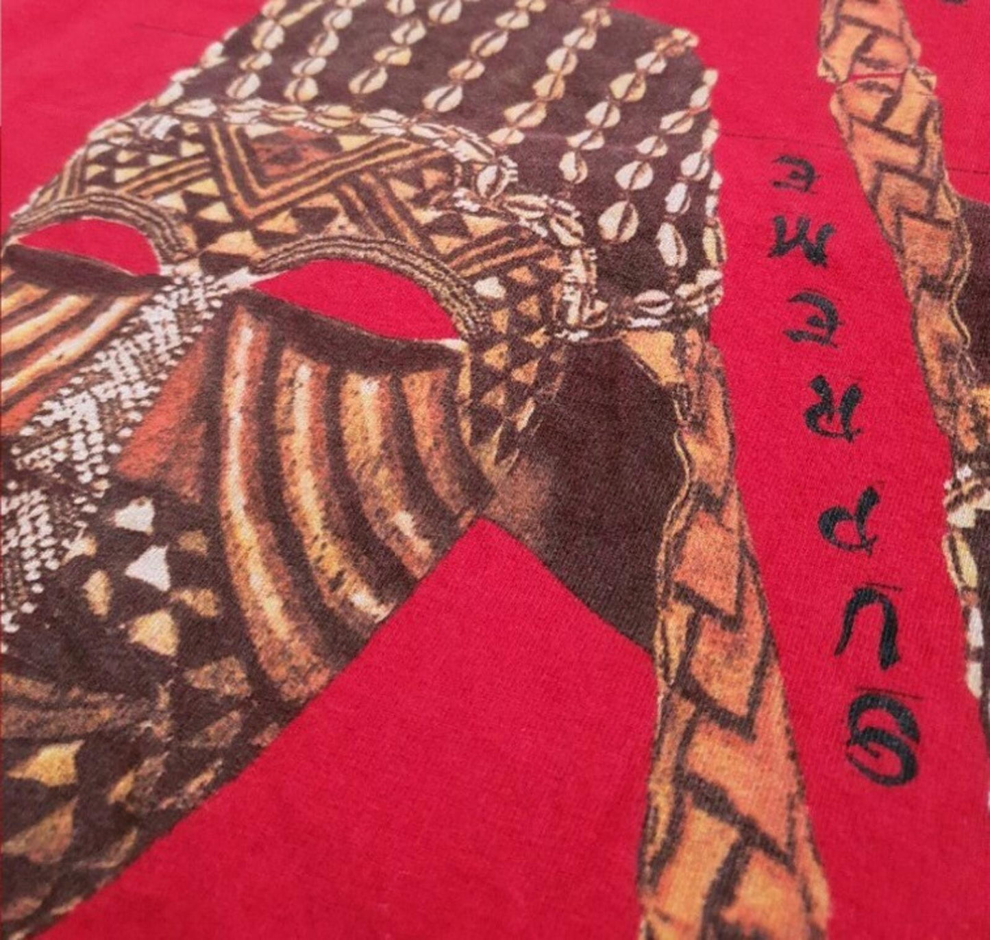 FW14 Supreme Mask Tee Rot Größe L