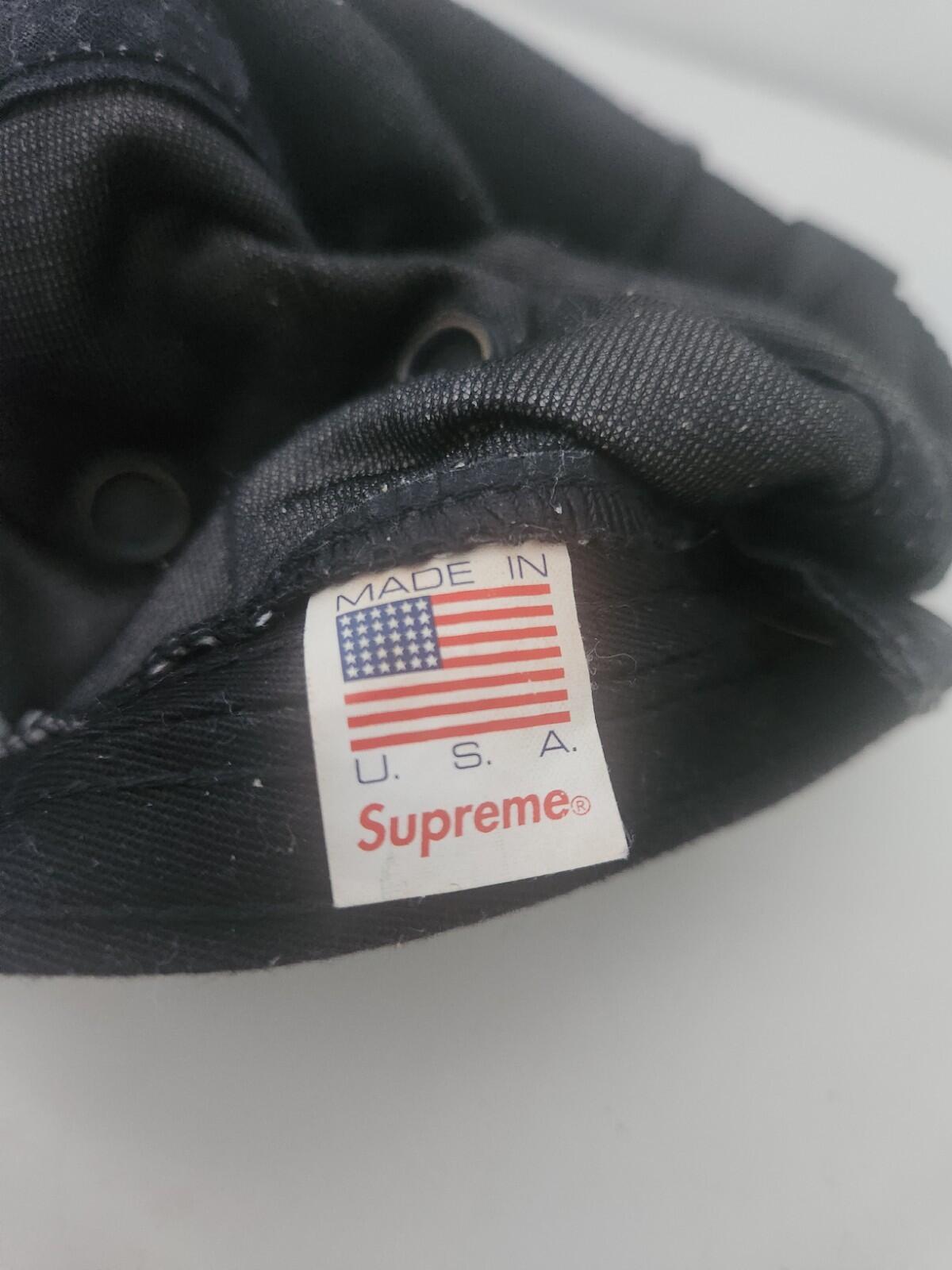 Gorra Supreme Tiger Camo Camp SS16 Camuflaje Blanco