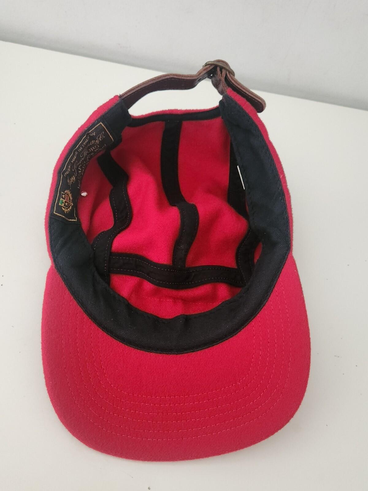 FW17 Supreme Loro Piana Wool Camp Cap Hut Rot Meisterwerk