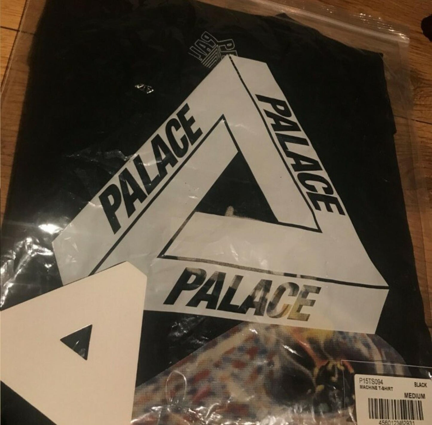 AW17 Palace Skateboards Machine T-Shirt Größe M Schwarz