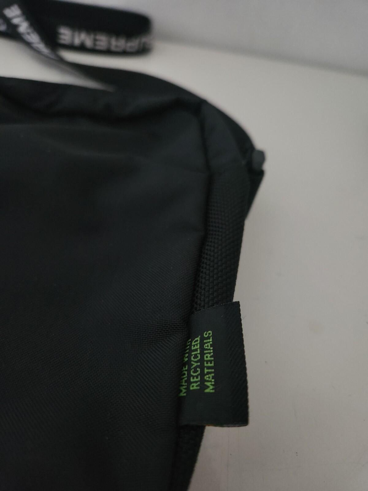 FW22 Supreme shoulder bag black Water Resistant