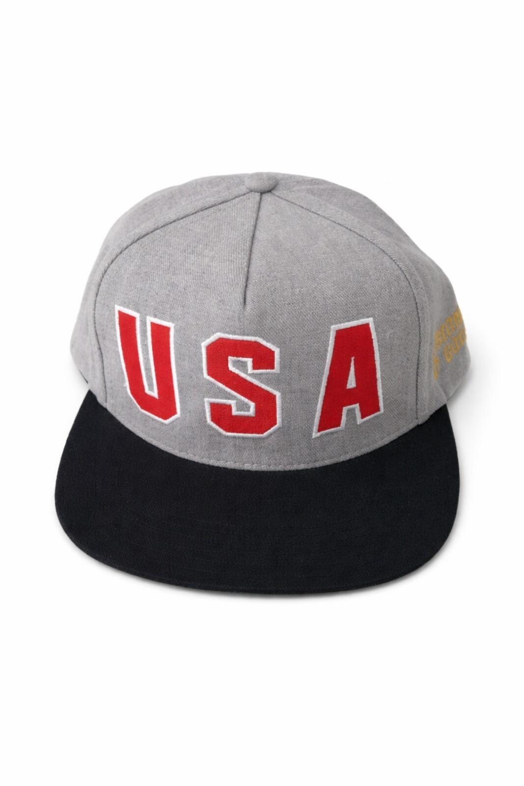 SS12 Supreme Visions of Gold 5-panel Cap Grey