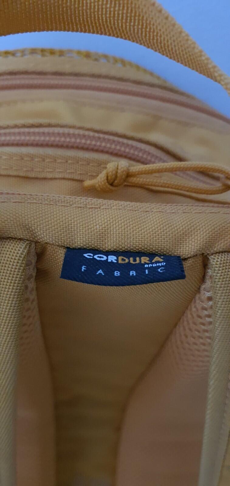 SS20 Supreme gold backpack Cordura yellow