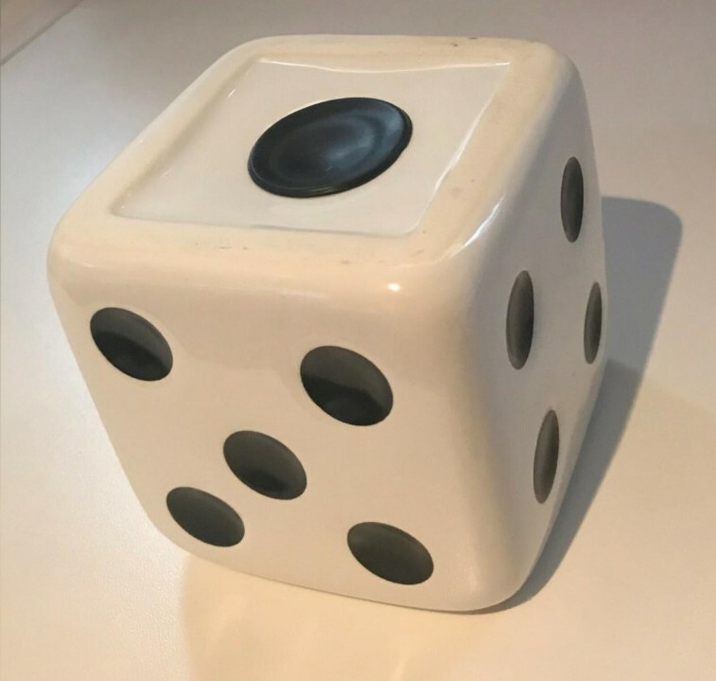 SS11 Supreme Ceramic Piggy Bank Dice White Very Rare Accessory 2011 Vintage