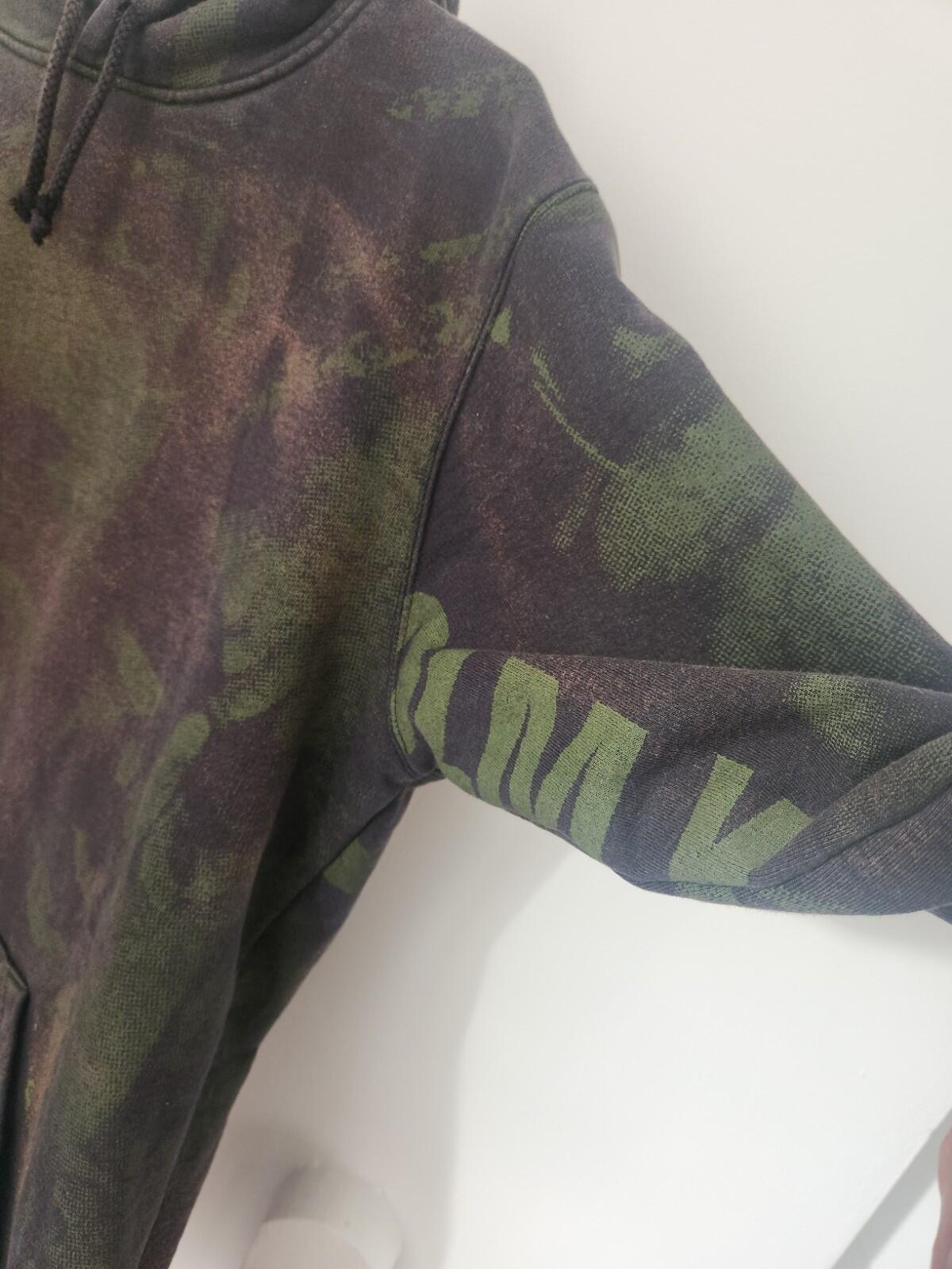SS15 Supreme x Malcolm X Hooded Sweatshirt Size M BLEACHED