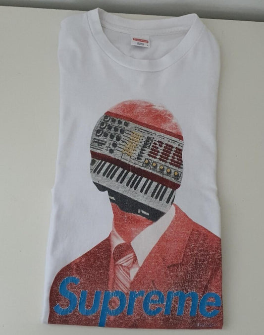 SS15 Supreme x Undercover Synhead Camiseta Blanca Talla L camiseta Jun Takahashi Rara