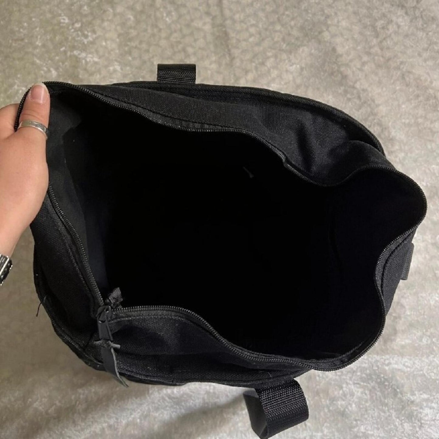 FW20 Supreme Canvas tote bag black Box Logo