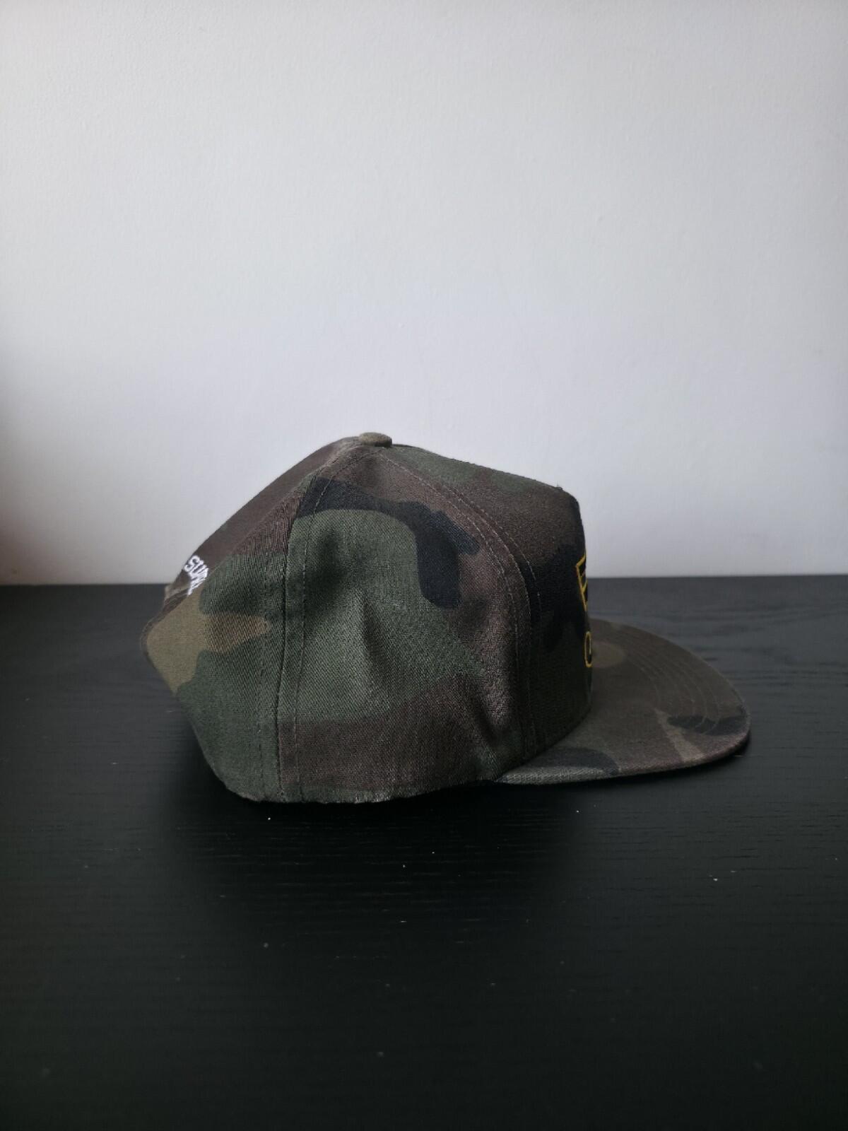 SS13 Supreme Eye Of Horus 5-panel Cap Woodland Camo