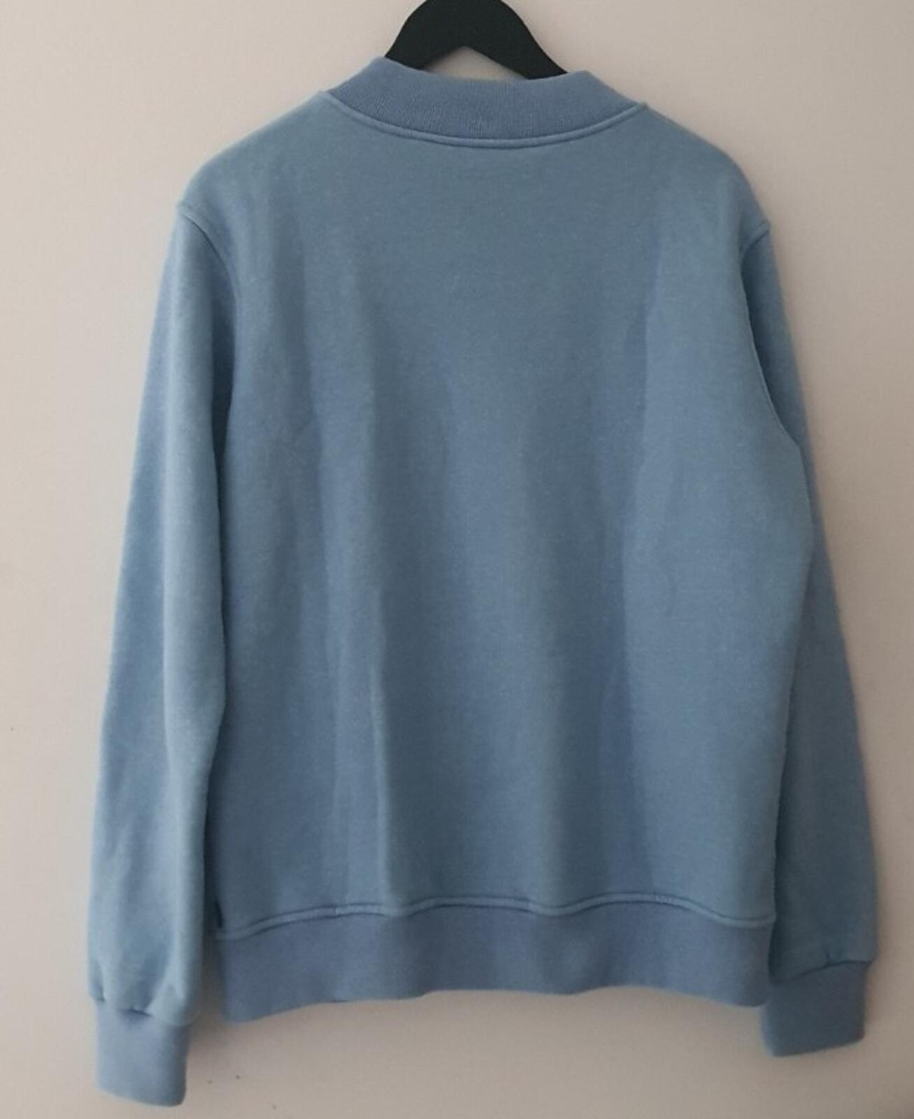 FW10 Supreme Varsity Sweat Jacket Blue Size L