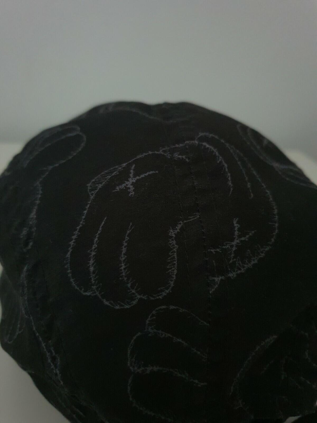 Gorra de 5 paneles SS17 Kaws x Jordan negra